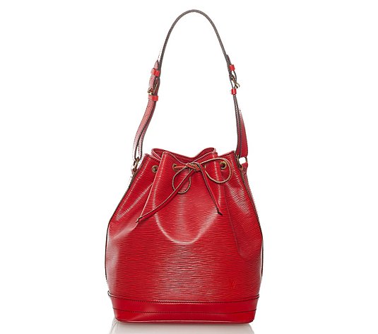 Pre-Owned Louis Vuitton Noe Red Shoulder Bag