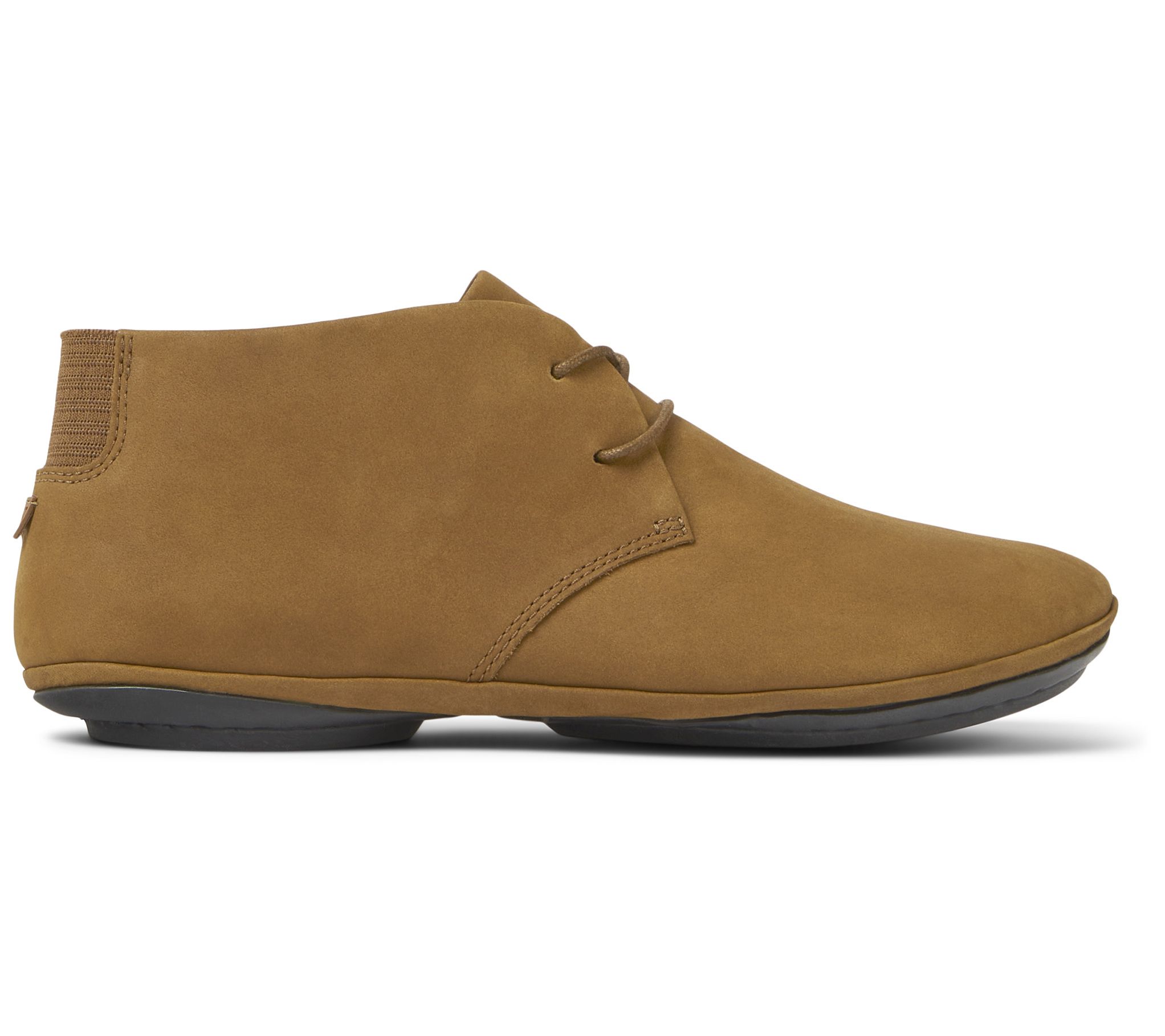 Camper Right Nina Women's Lace-Up Ankle Flat Shoes