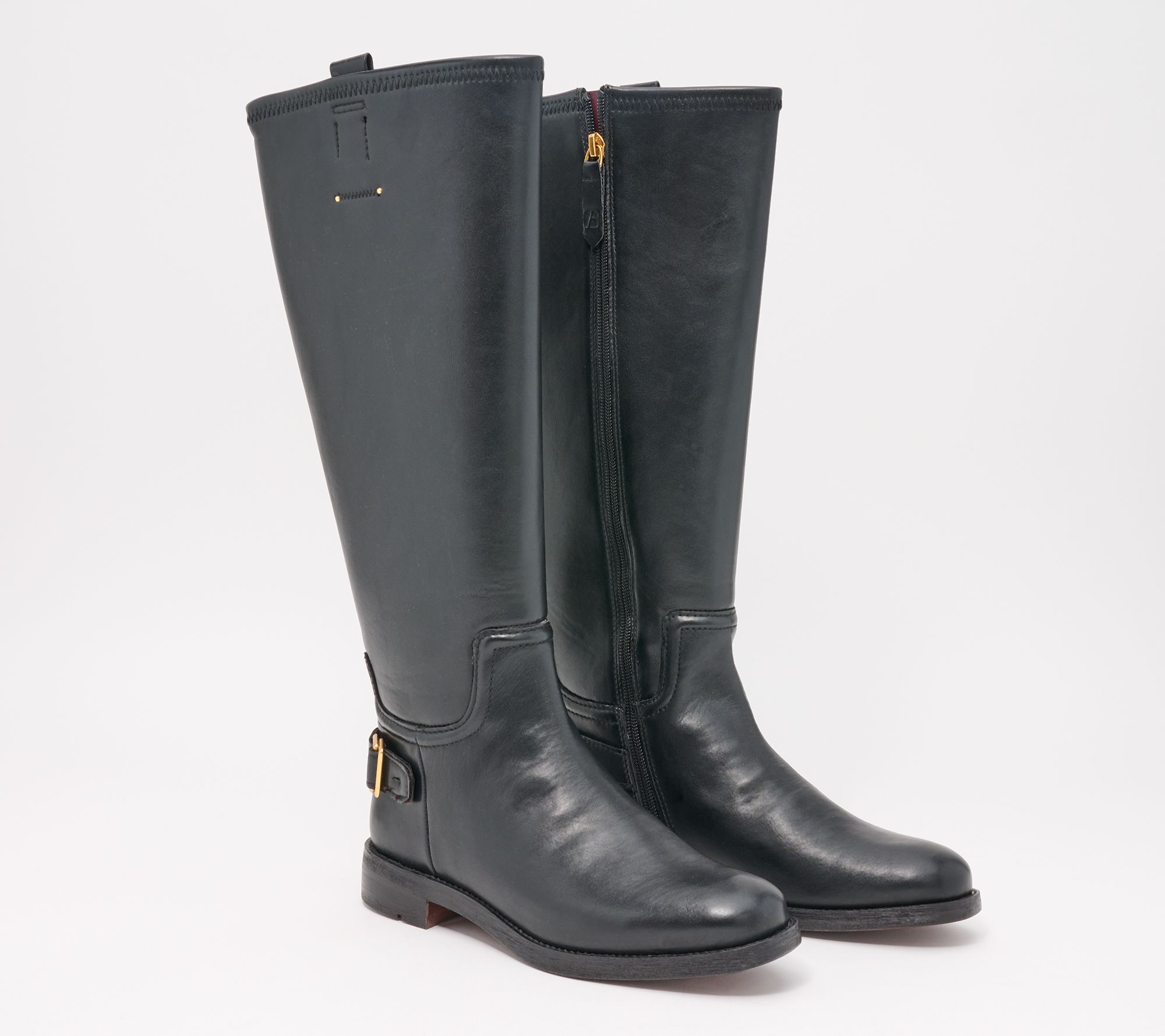 Franco Sarto Medium Calf Tall Shaft Riding Boots - Merina
