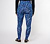 Denim & Co. Active Petite Printed Duo Stretch Legging with Pintuck, 1 of 3