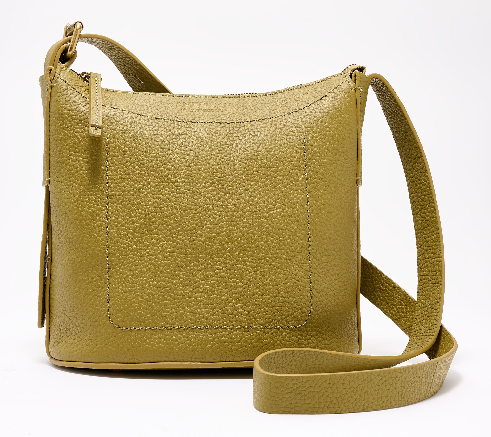 "As Is" American Leather Co. Crowley Bucket Crossbody