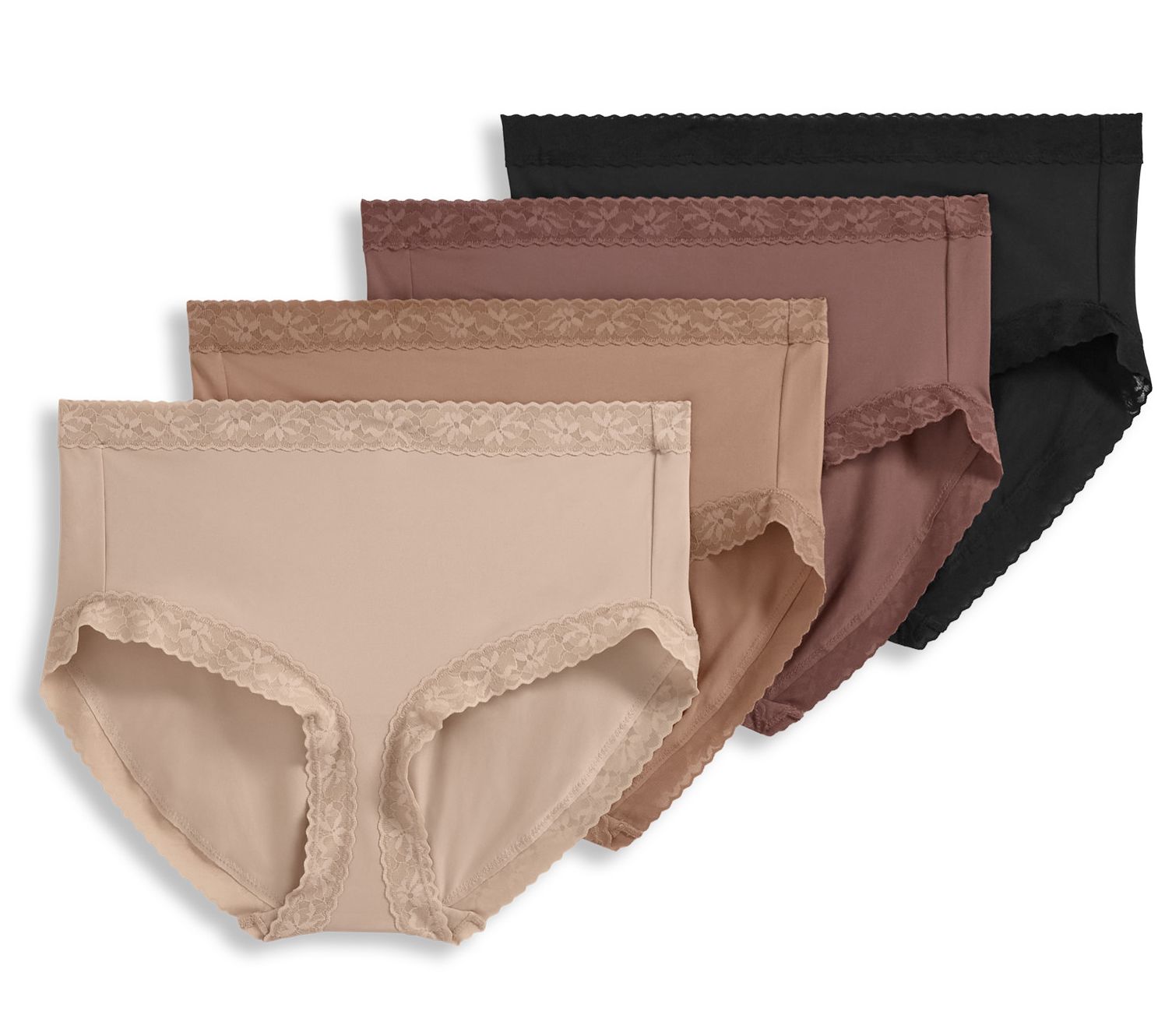 Jockey Micro Stretch Lace Brief Panty Set of 4