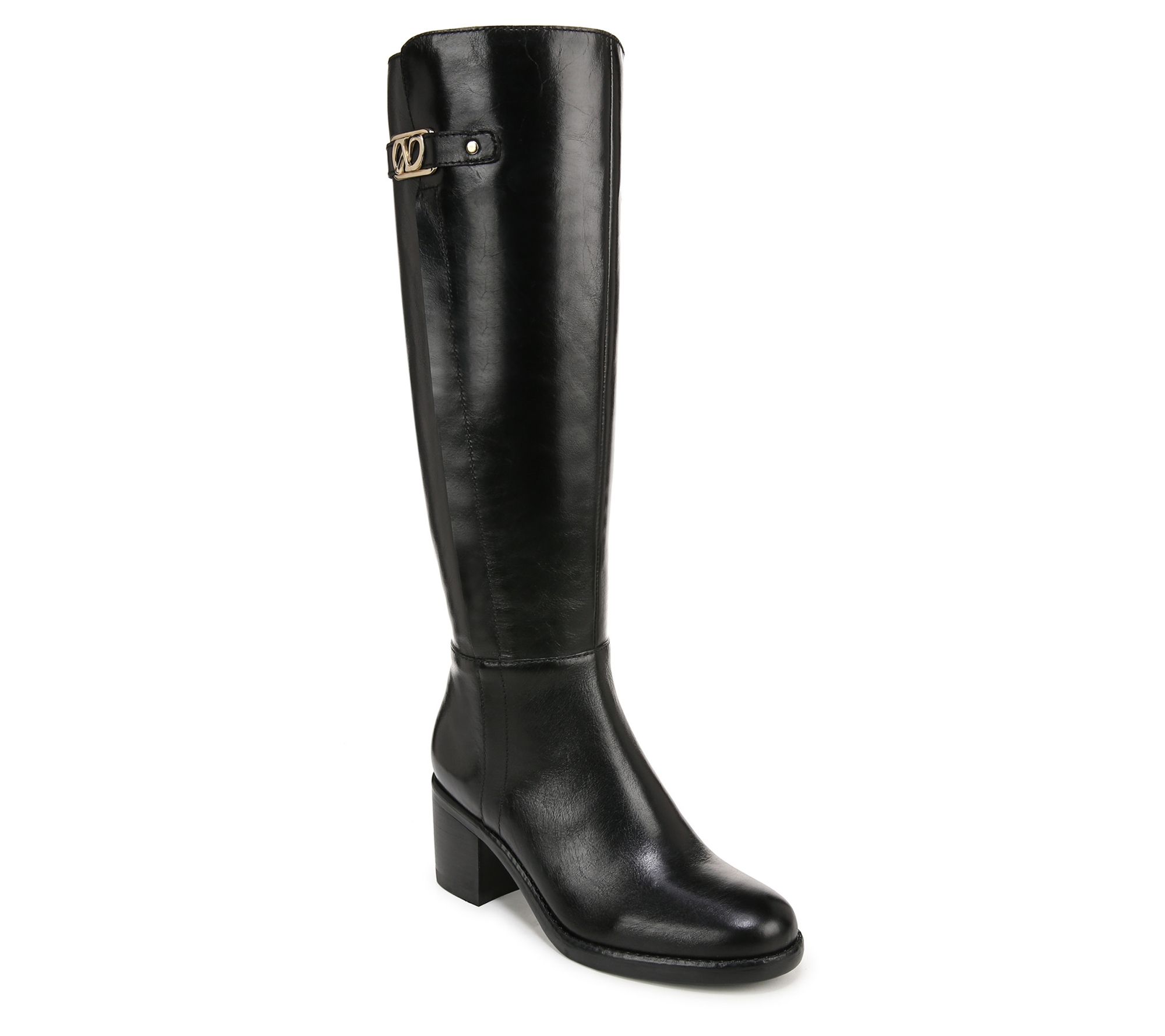 Naturalizer black riding boots best sale