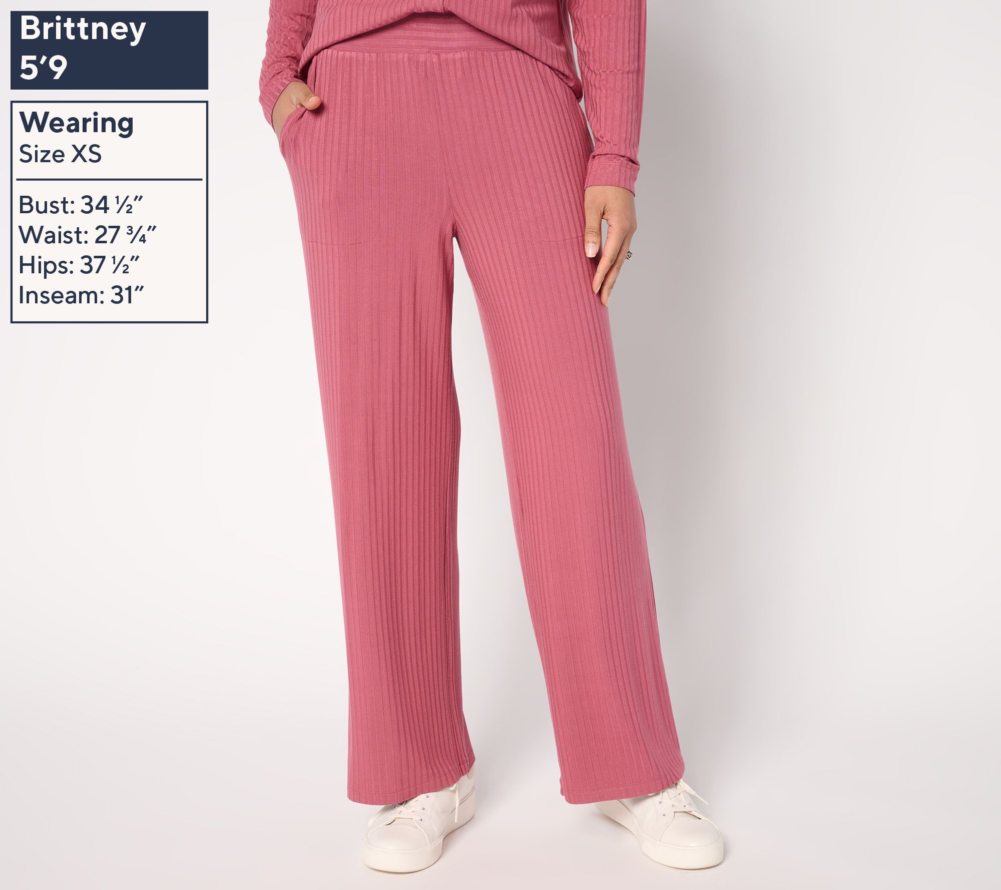 モダンソウル　modern soul Modern Soul Radiant Straight-Leg Pull-On Pants - QVC.com