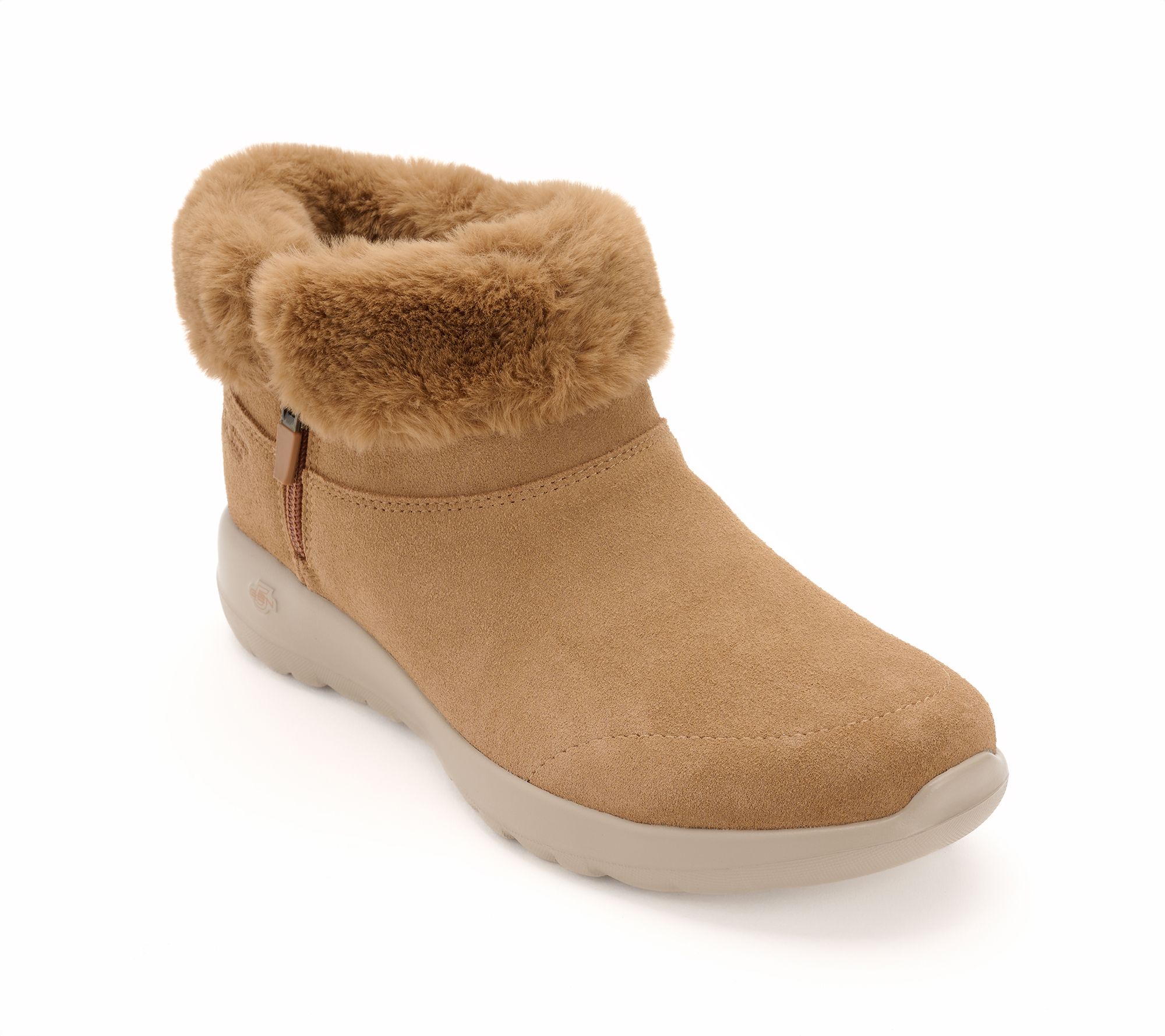 Skechers Slip-ins On-the-GO Joy Water-Repellent Suede Boots