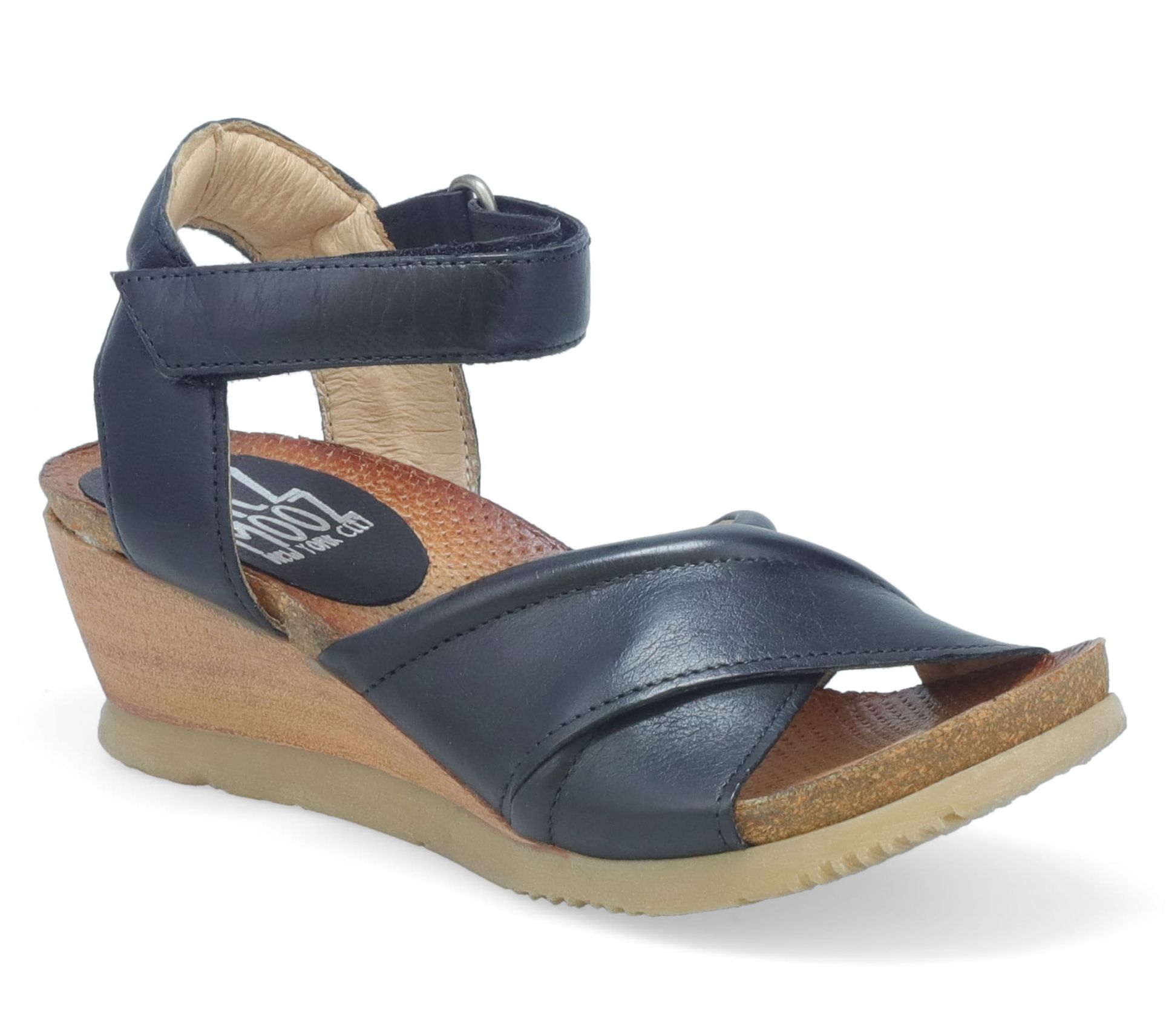 Miz Mooz Leather Wedge Sandal - Sofie