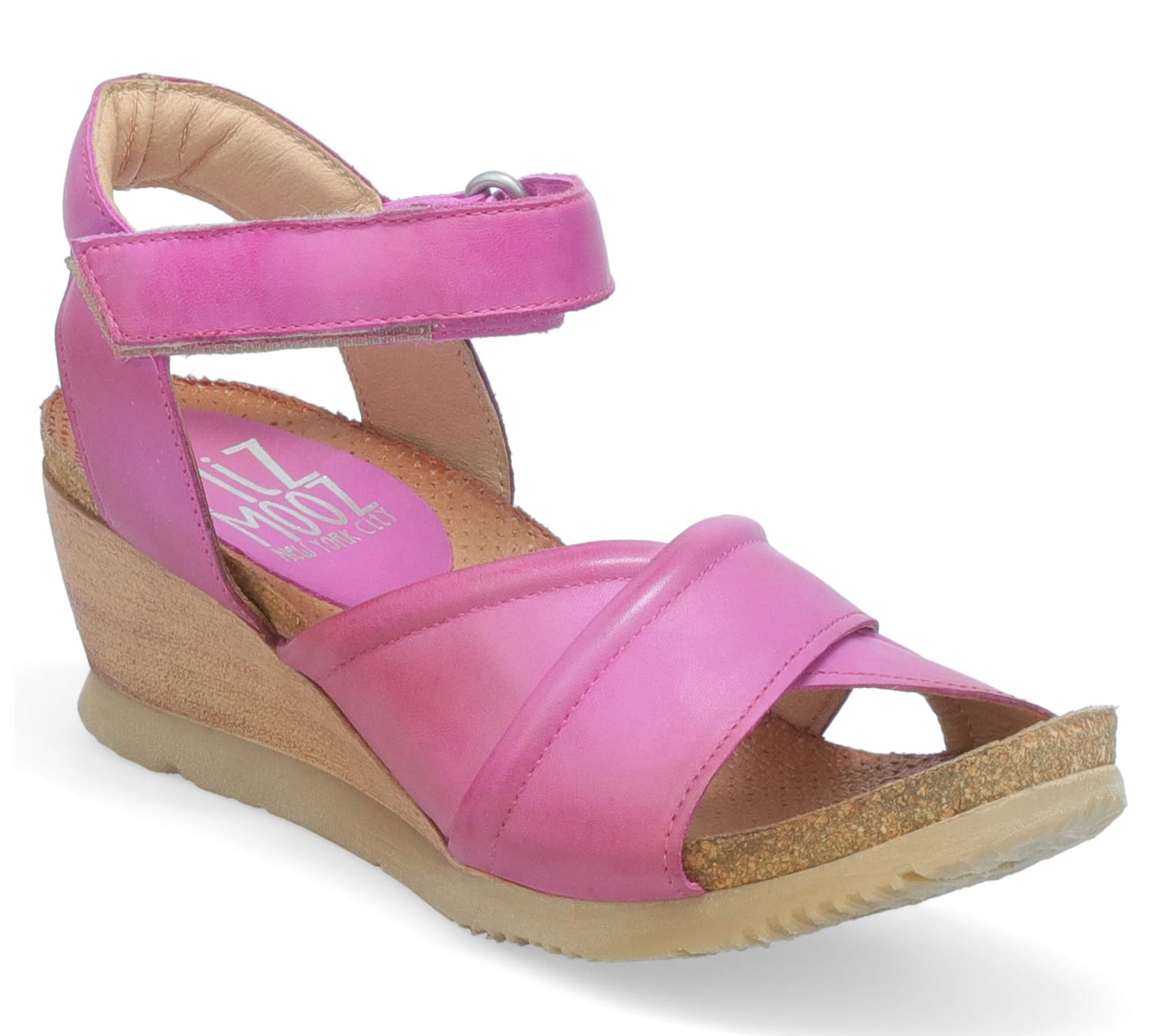 Miz Mooz Leather Wedge Sandal - Sofie