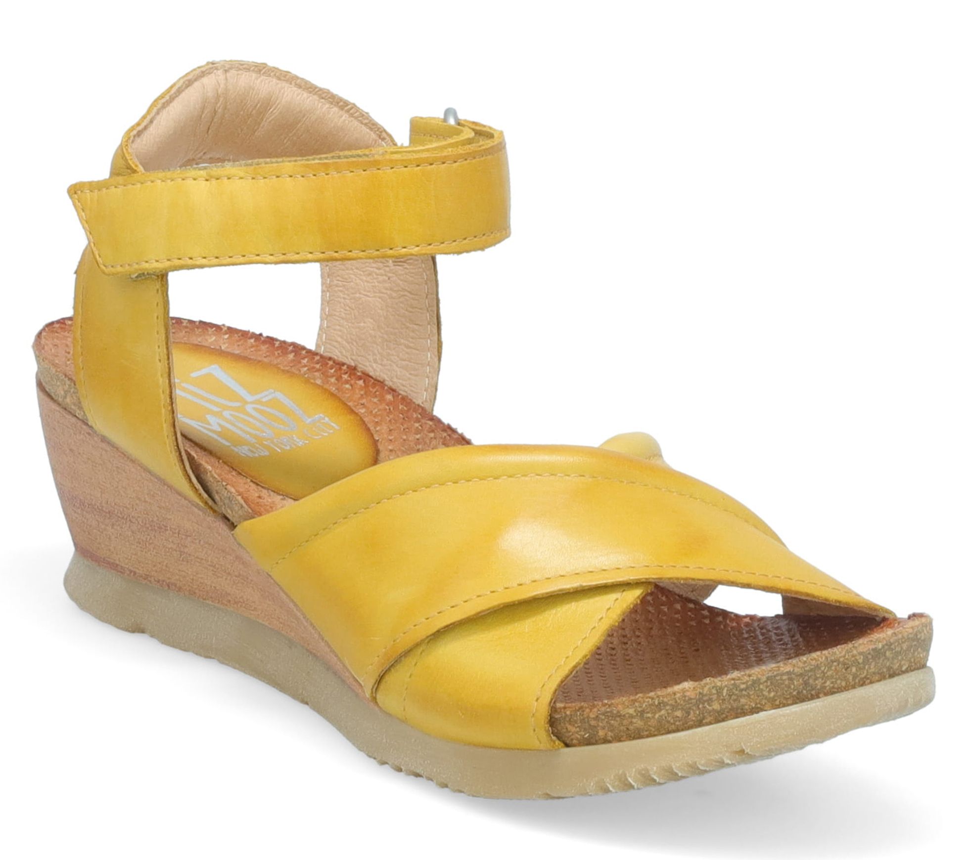 Miz Mooz Leather Wedge Sandal - Sofie