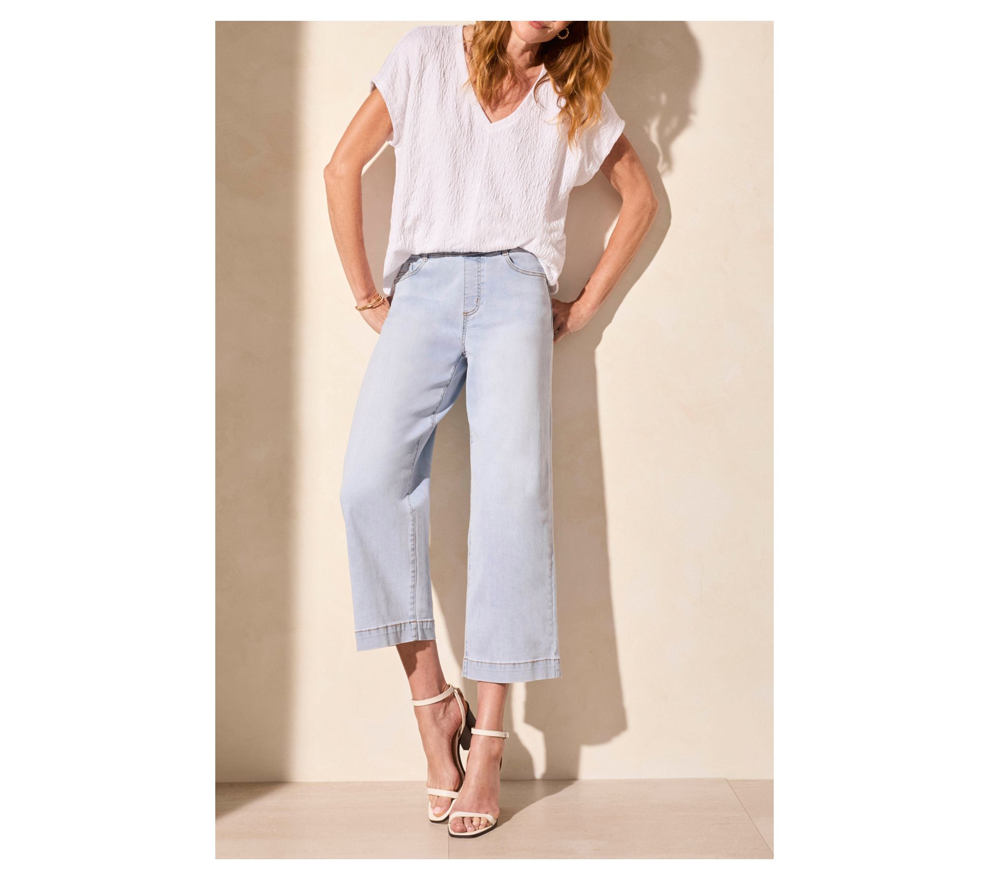 Tribal Audrey Comfort Stretch Pull-On Flare Jeans