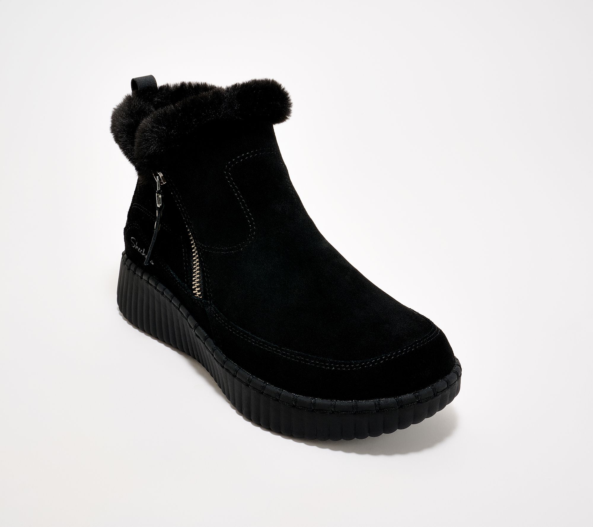 Skechers Wilshire Blvd Side Zip Booties - Fresh Zip