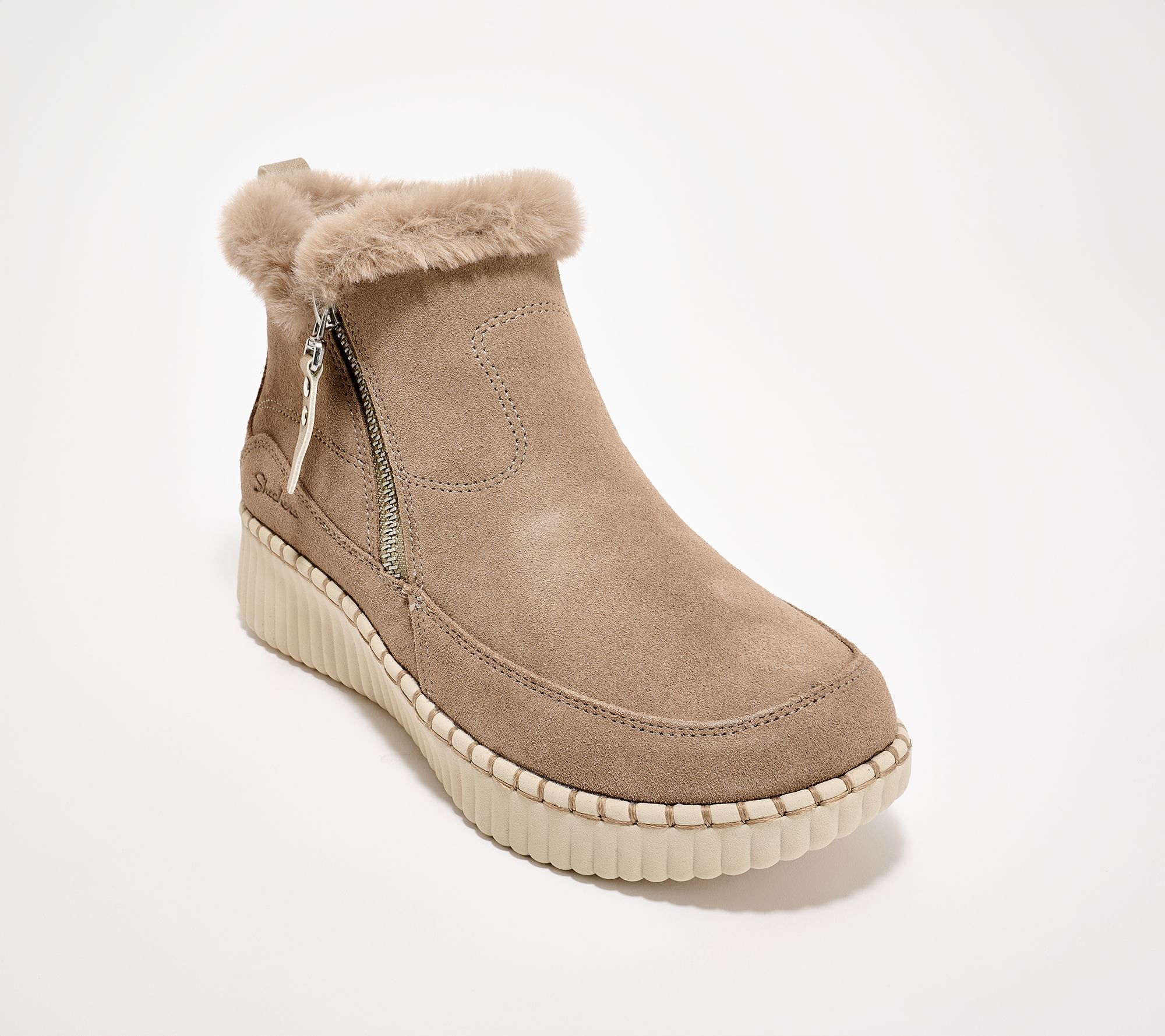 Skechers Wilshire Blvd Side Zip Booties - Fresh Zip