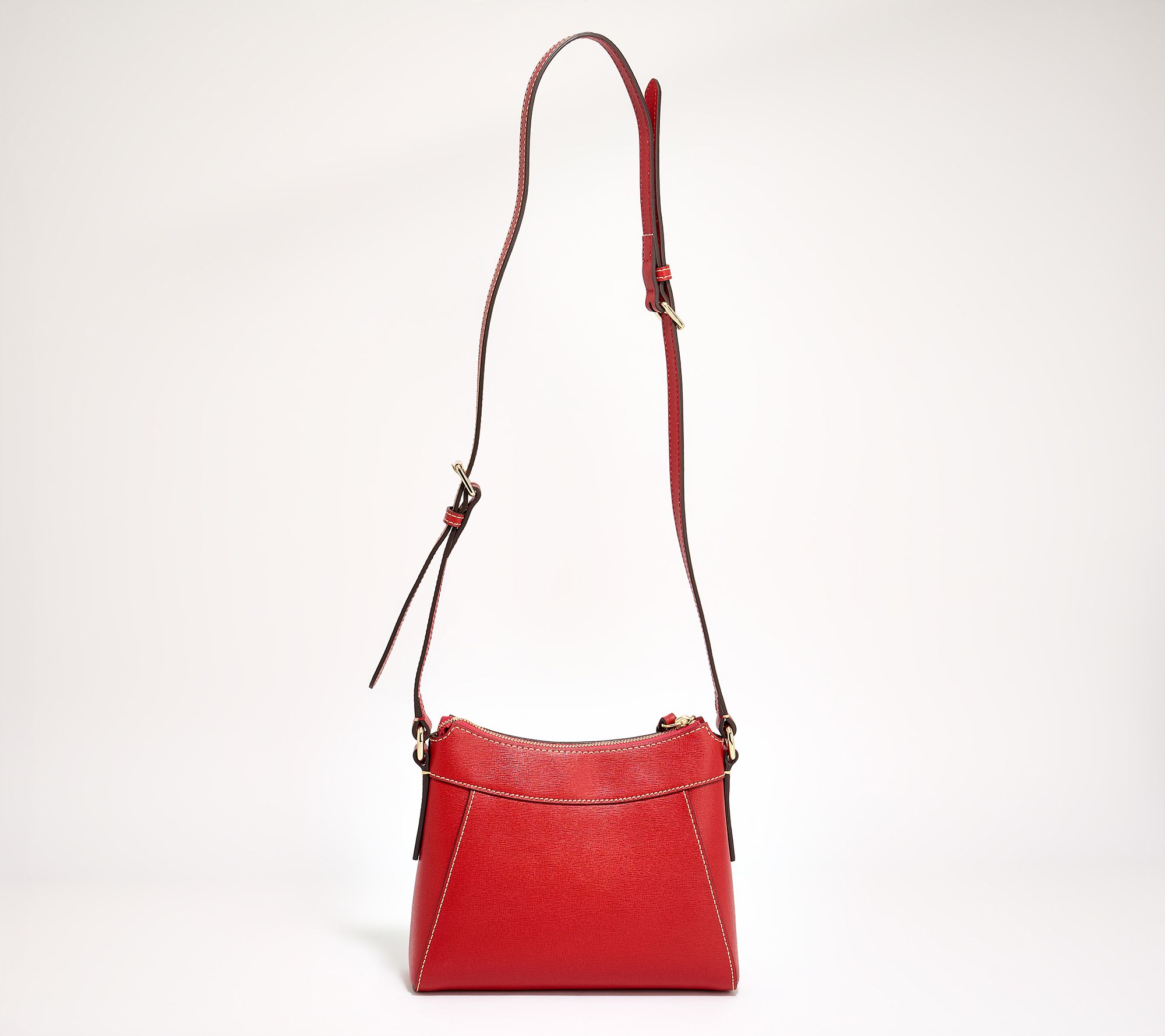 Dooney & Bourke Saffiano Leather Small Cassidy Crossbody - QVC.com