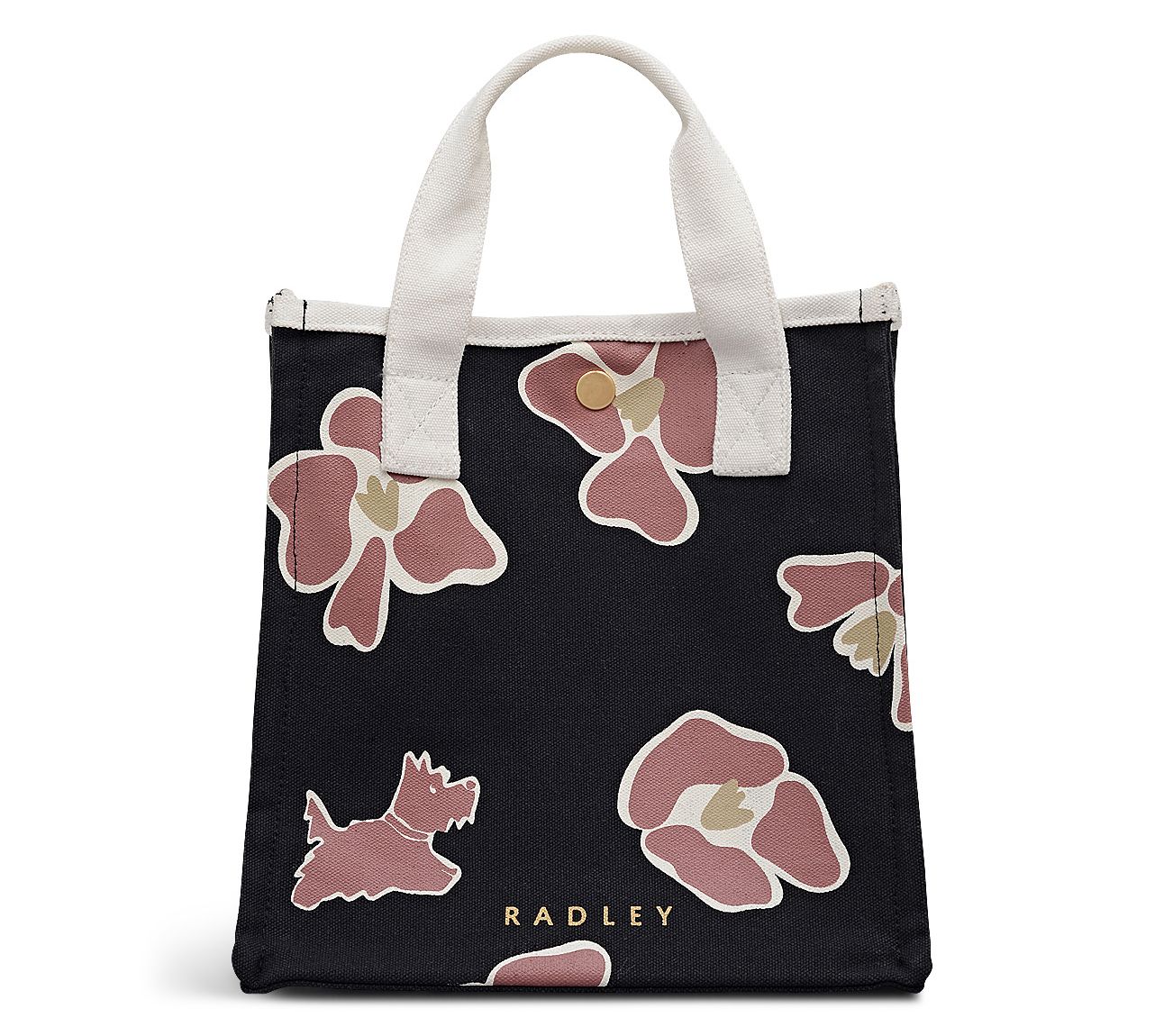 RADLEY London Abstract Floral Small Cotton Canvas Tote