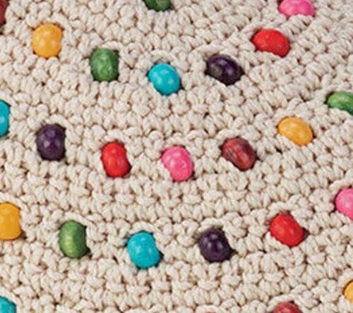 Ecru Multi Bead