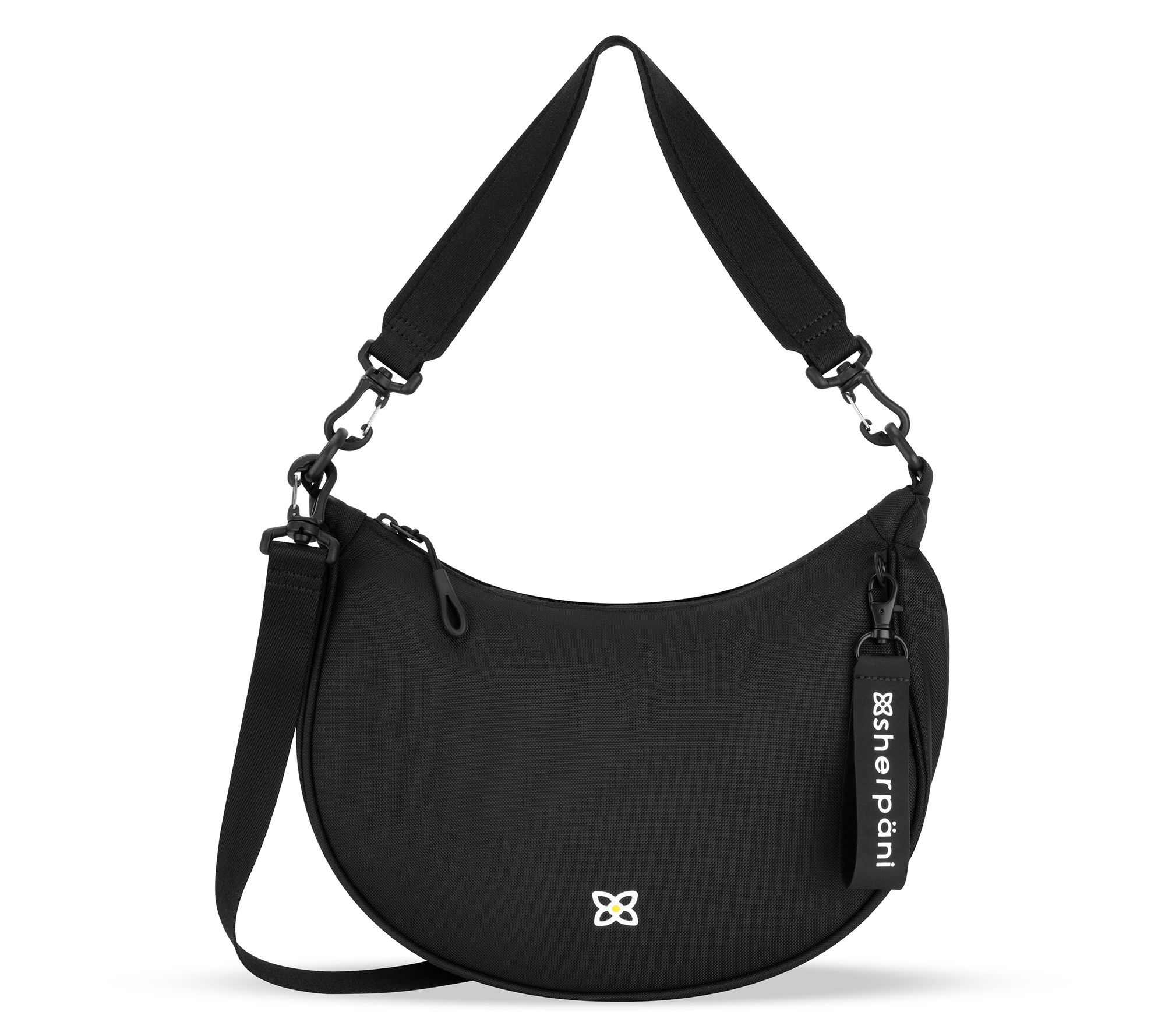 Sherpani Mina Crescent Shoulder w/ Locking Zipper & Crossbody