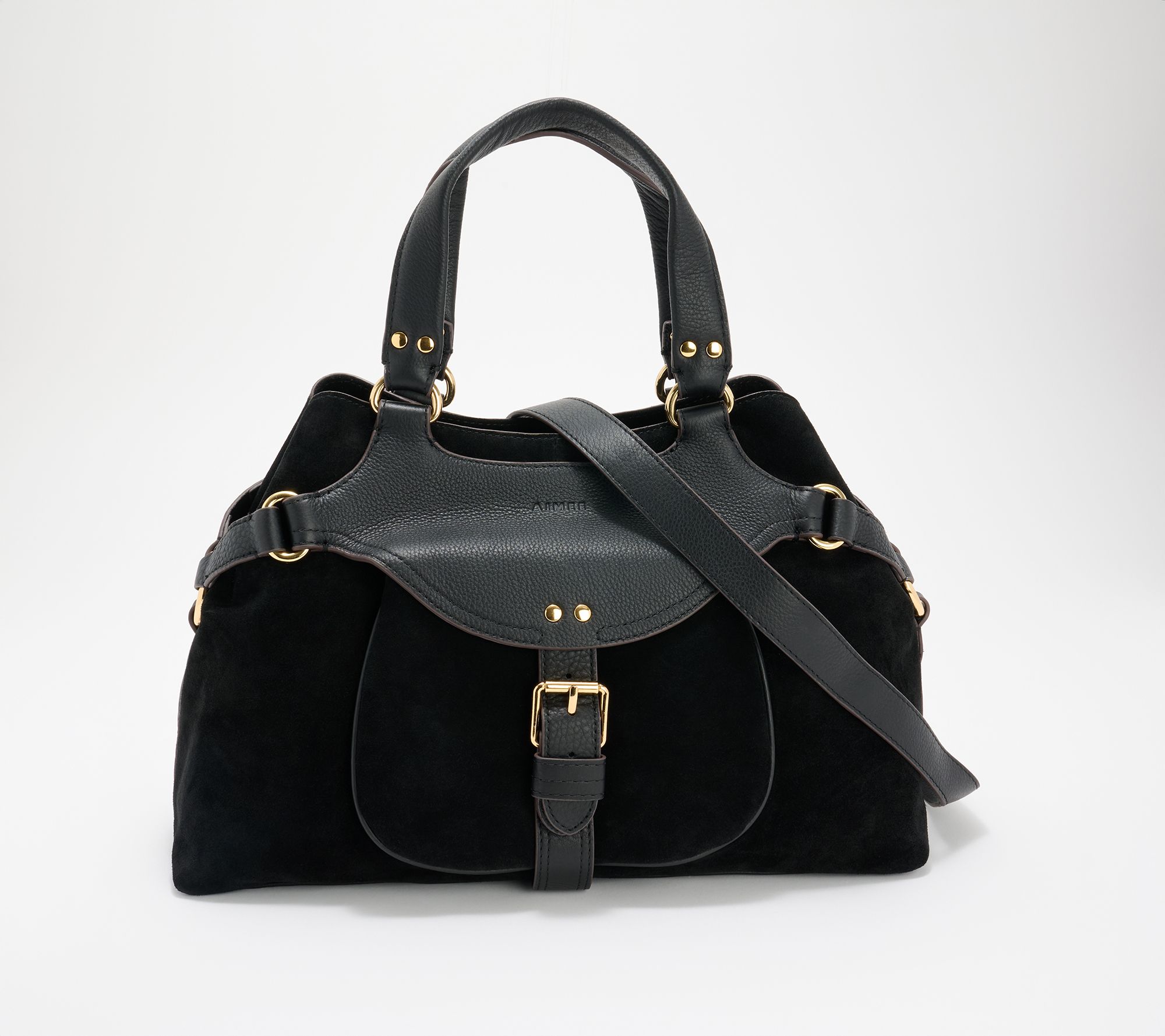 "As Is" Aimee Kestenberg Dash Large Suede Satchel