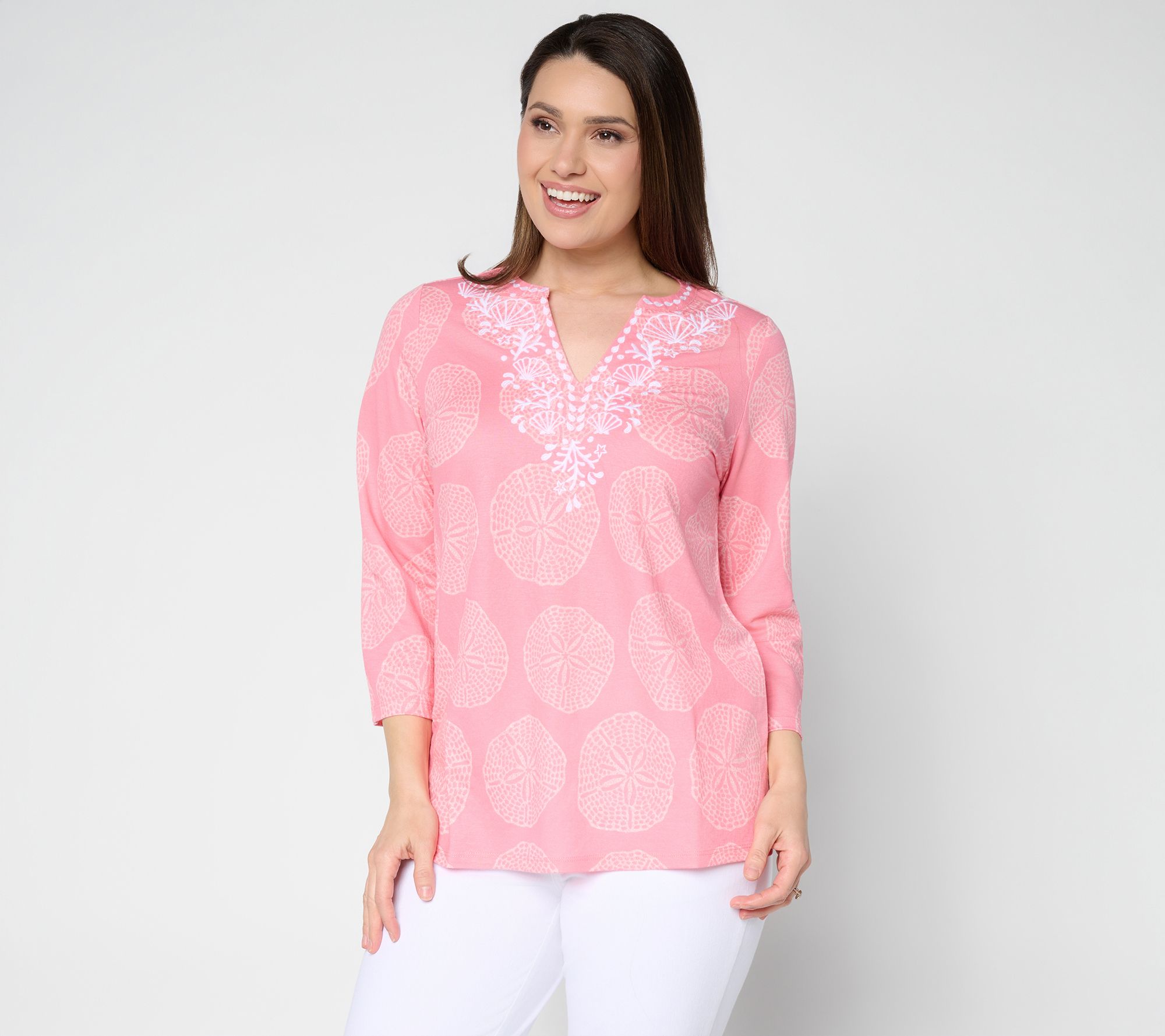  Belle Beach by Kim Gravel Cabana Knit Sand to Soiree Tunic - A721529