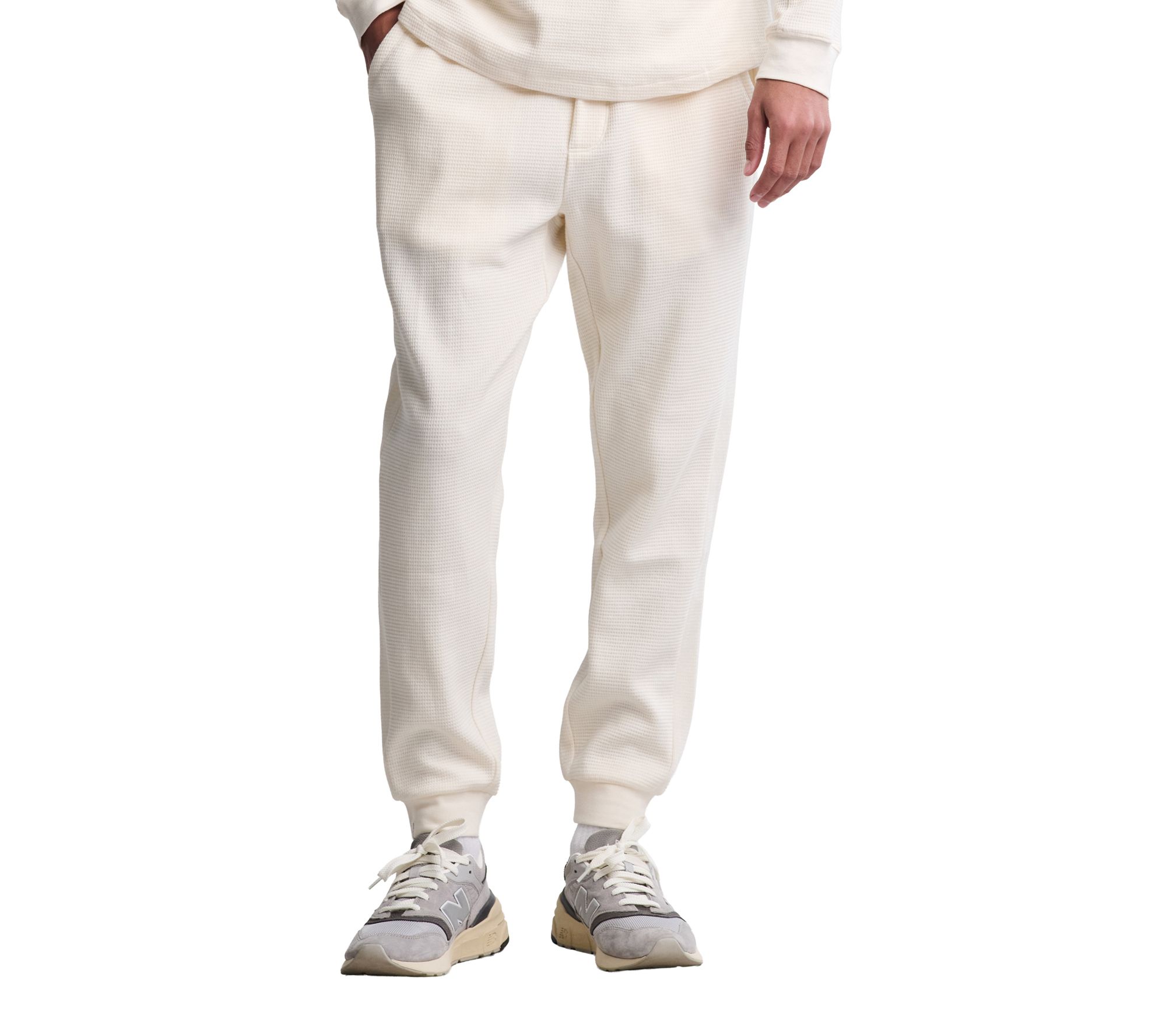 Barefoot Dreams Men's Waffle Thermal Jogger