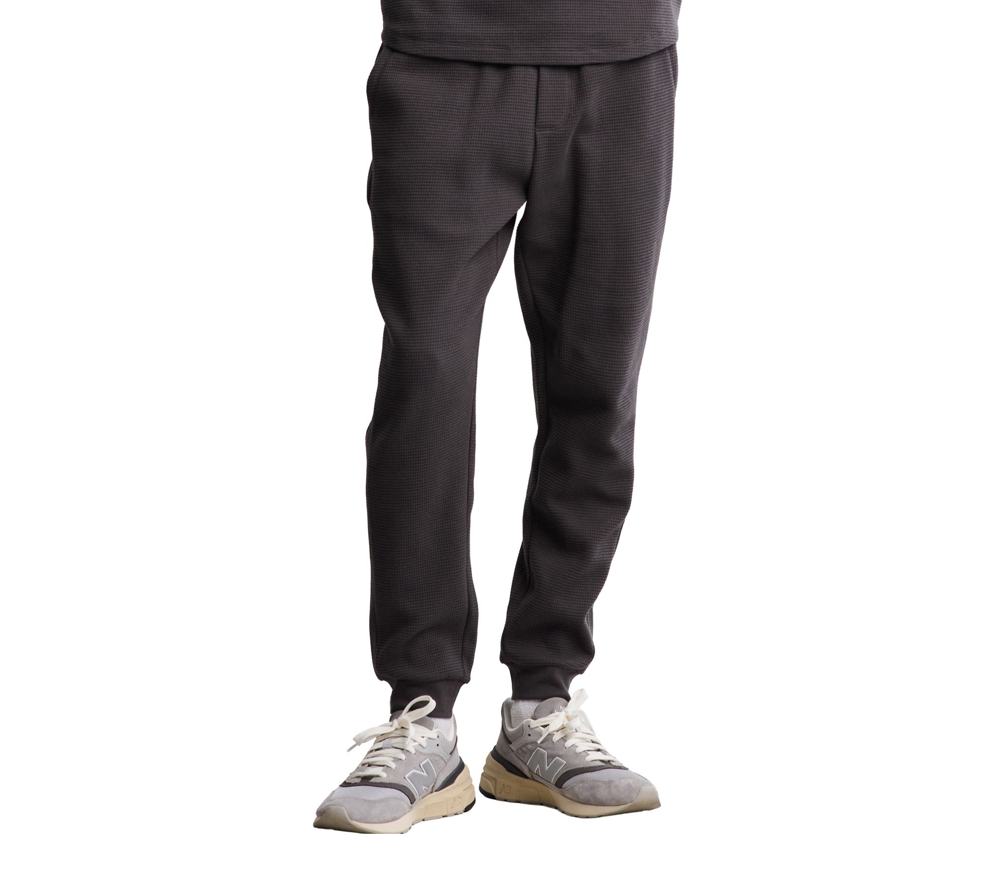 Barefoot Dreams Men's Waffle Thermal Jogger