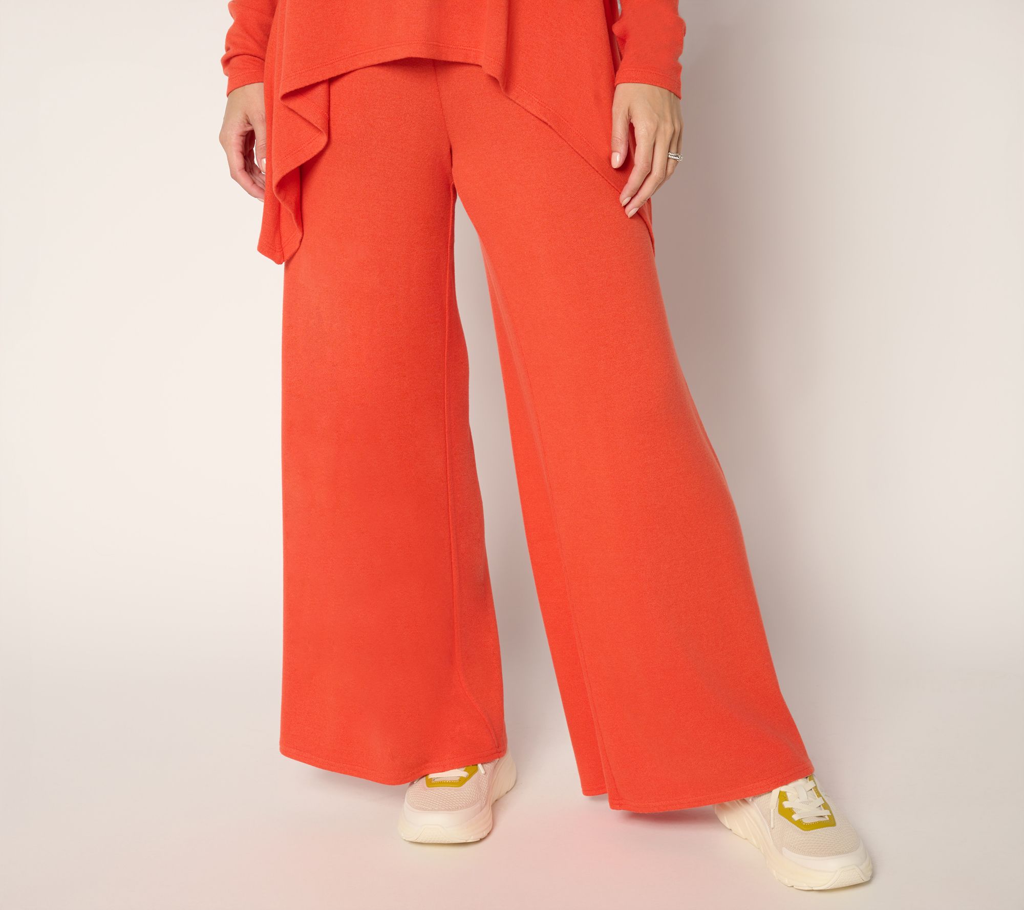 "As Is" Peace Love World Comfy Reg Wide Leg Pull On Pant