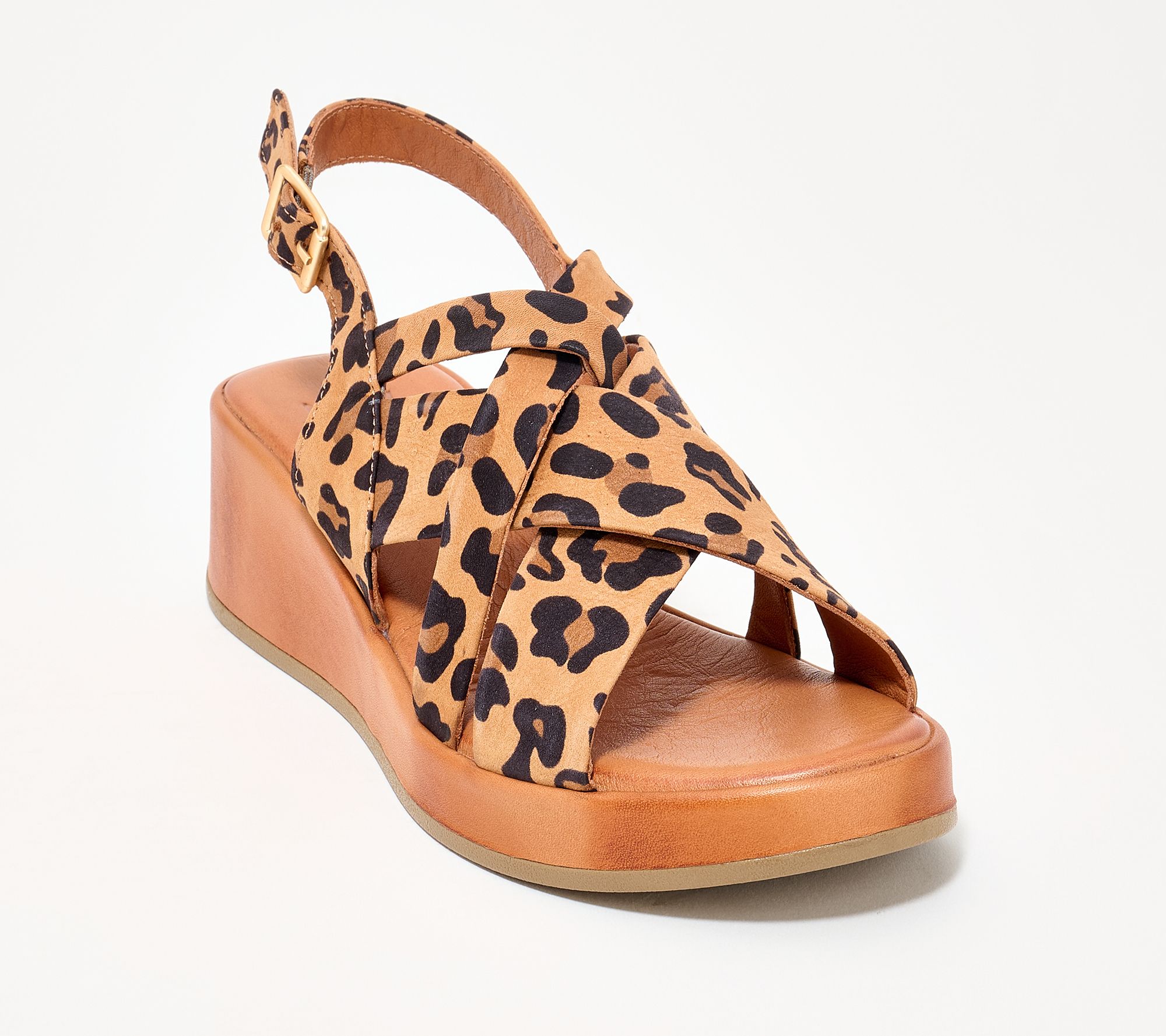 Miz Mooz Leather Adjustable Wedges - Pennie