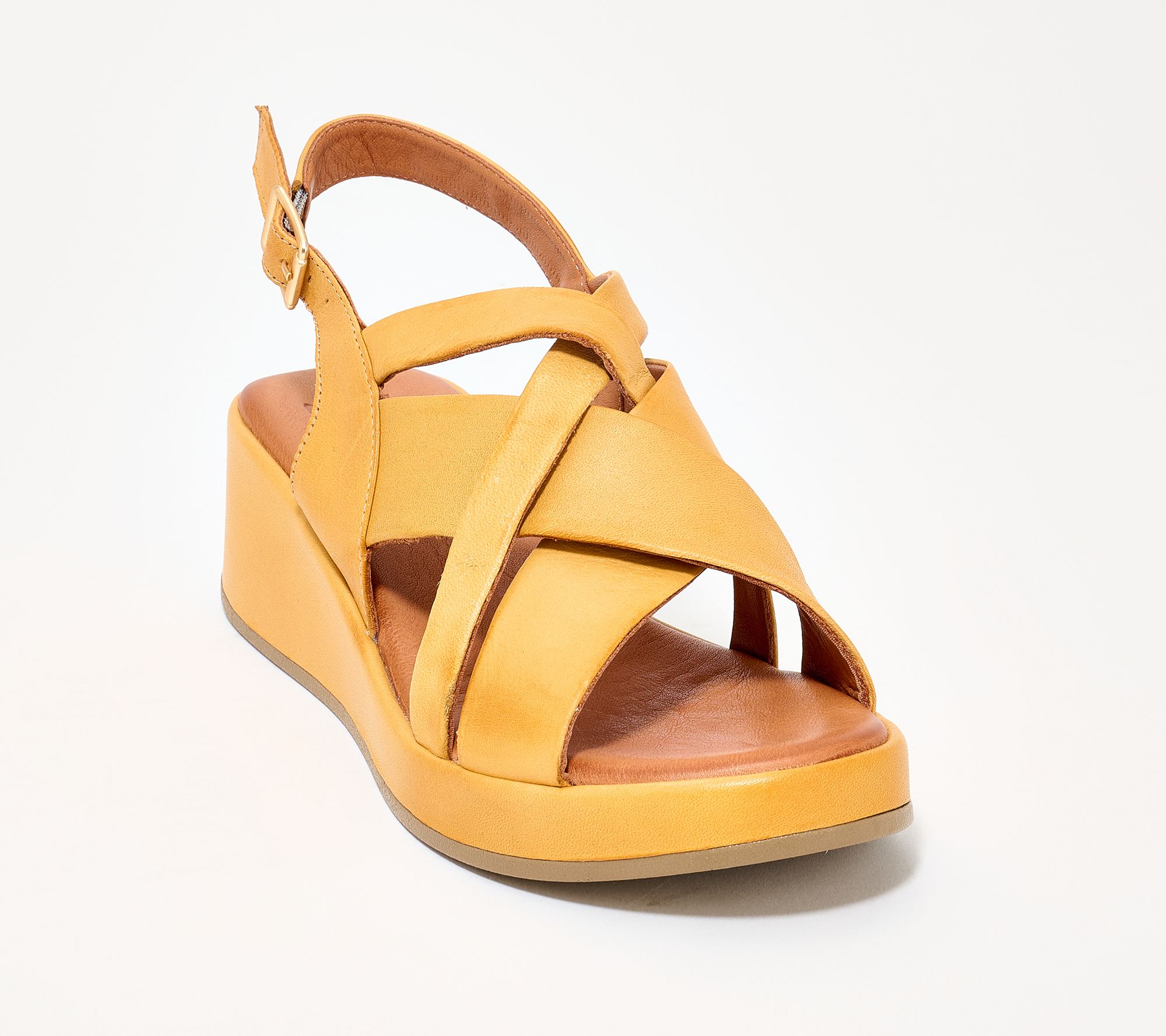 Miz Mooz Leather Adjustable Wedges - Pennie