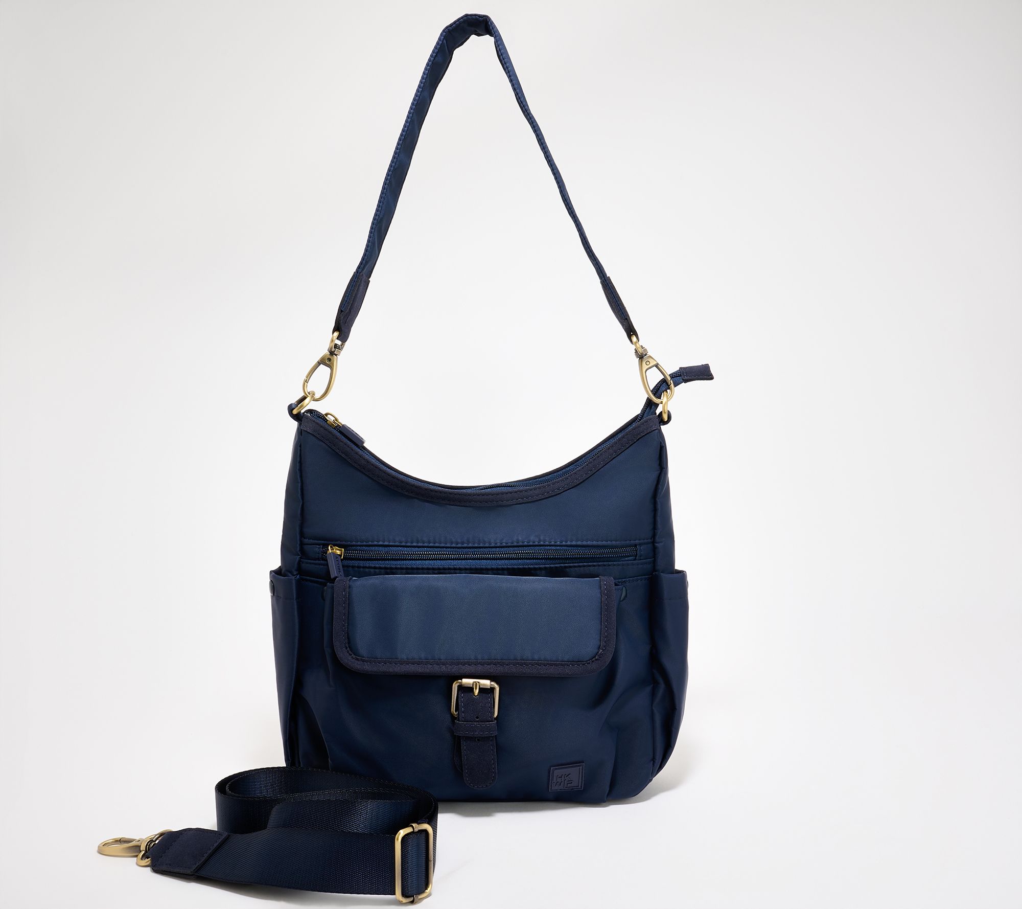 "As Is" IHKWIP The Persuede Shoulder Bag with Crossbody Strap