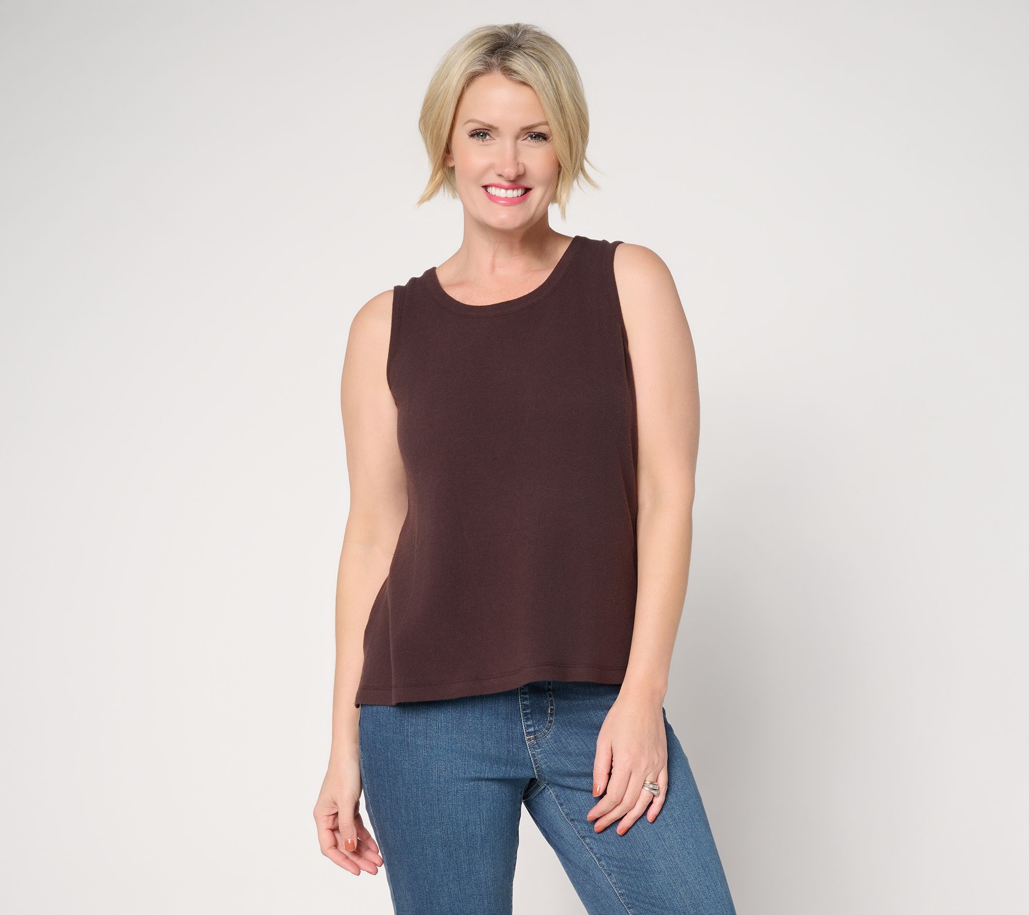 "As Is" Jingle Belles by Kim Gravel Faux Sweater Tank