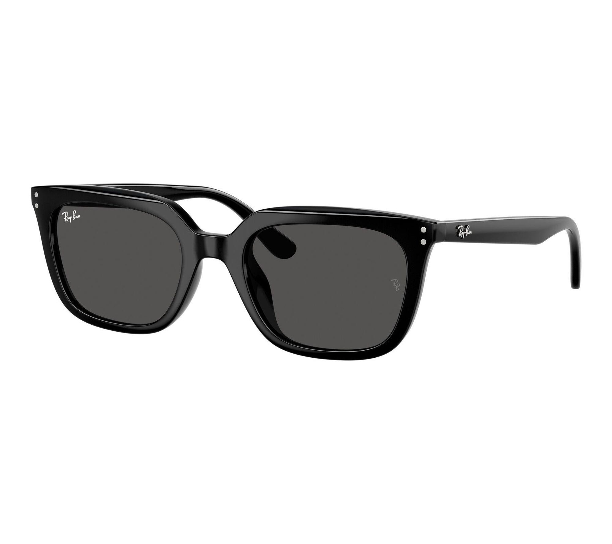 Ray-Ban RB4439D Sunglasses- Polished Black/DarkGrey-54mm