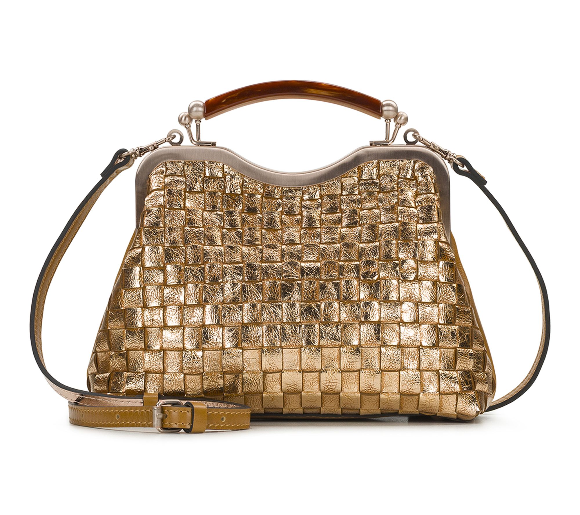 Patricia Nash Maryse Frame - Vintage DistressedMetallic Woven