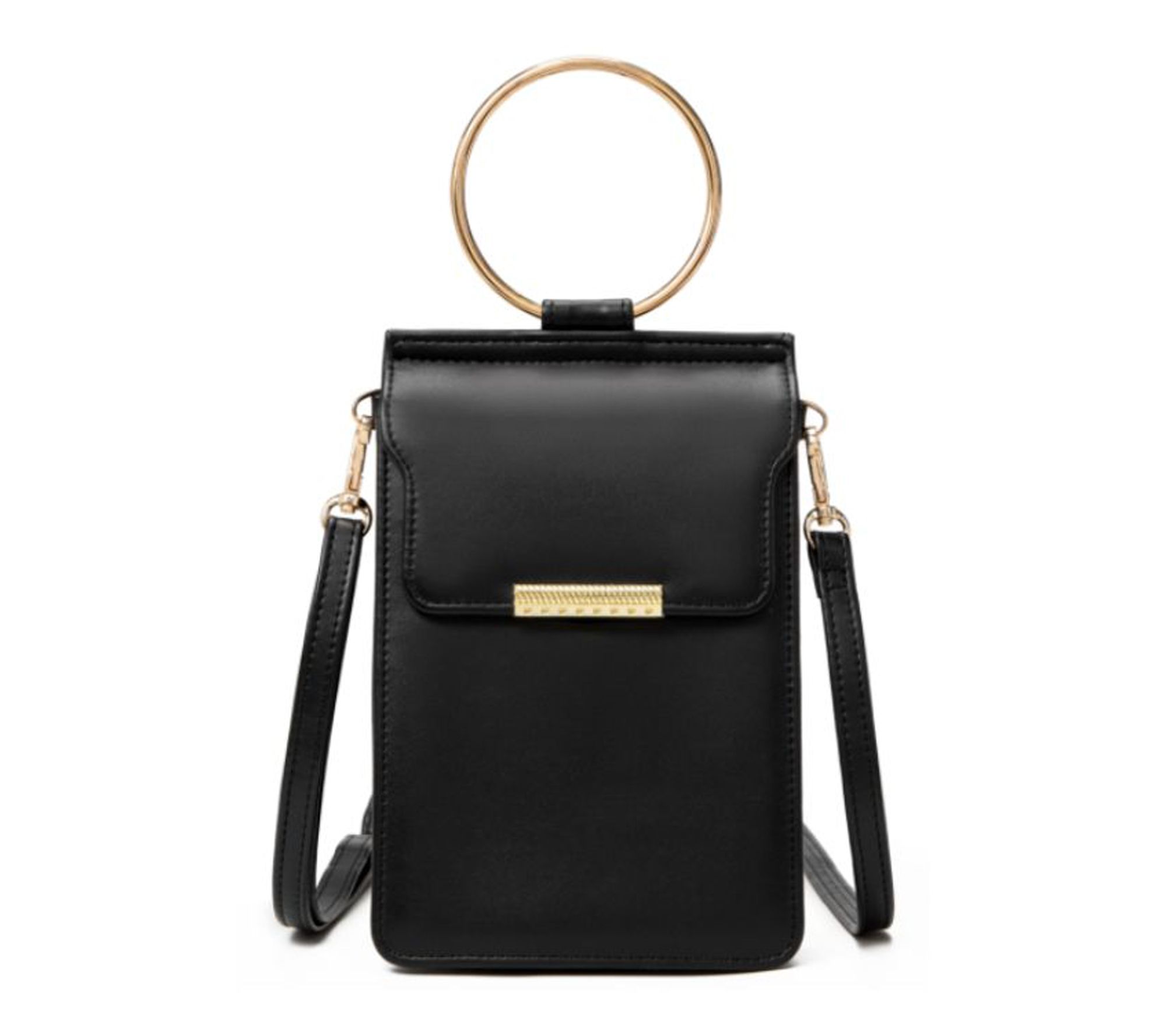  Youzey The Phone Saffiano Crossbody Bag