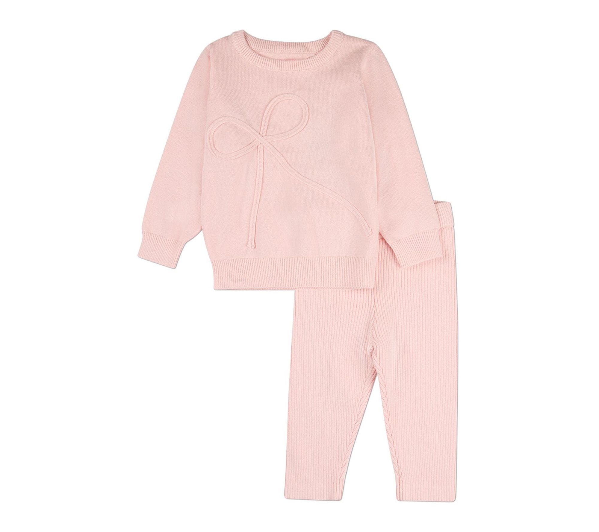 MiniMoi Bow Knit 2 Piece Set
