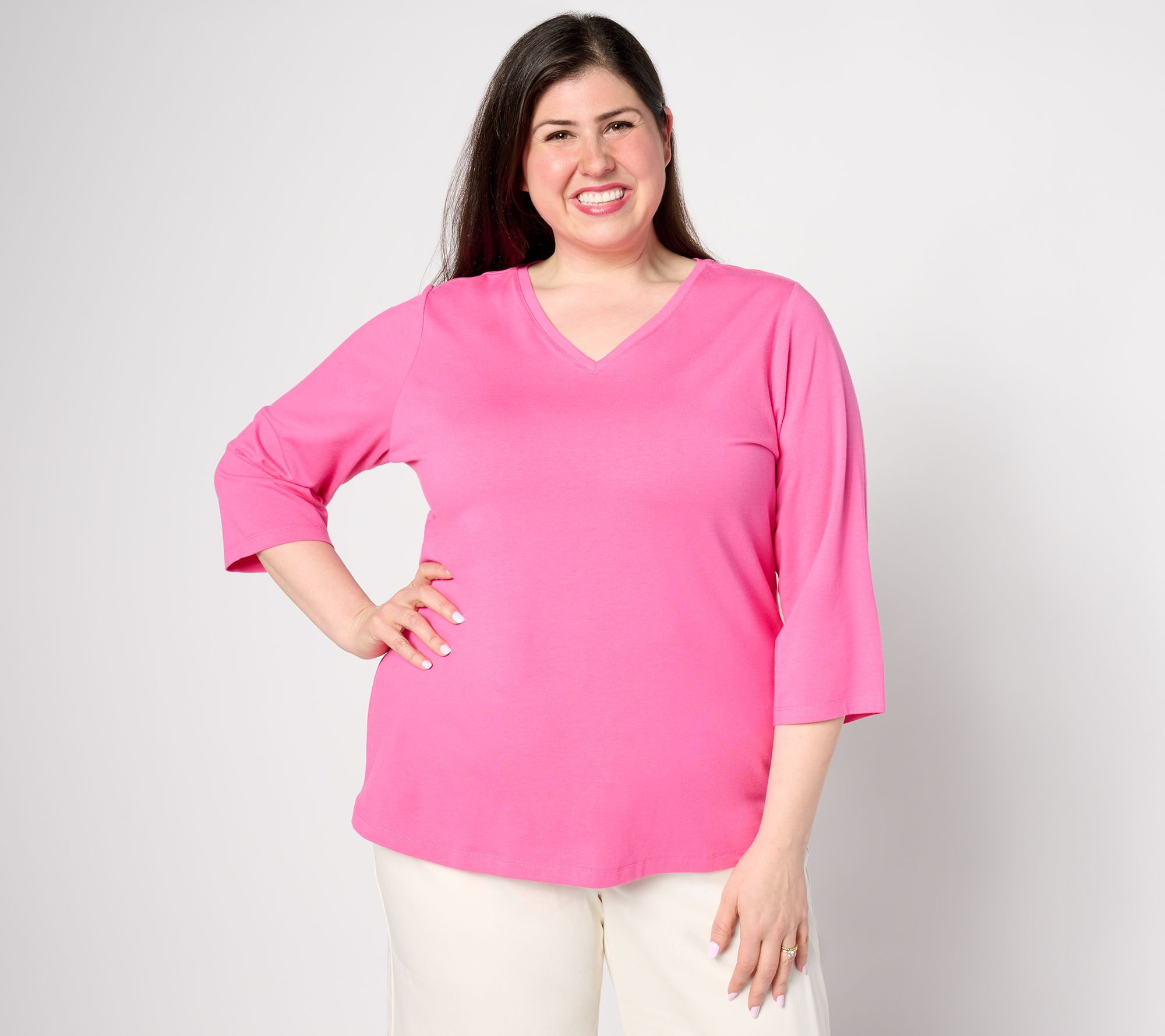 Plus Size Pink Capris & Crops for Women - JCPenney