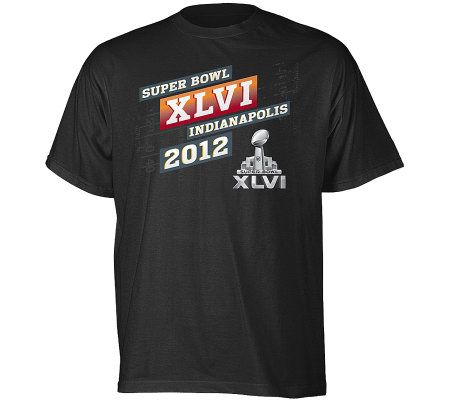 NFL Super Bowl XLVI Men's 'Starting Field' T-Shirt 