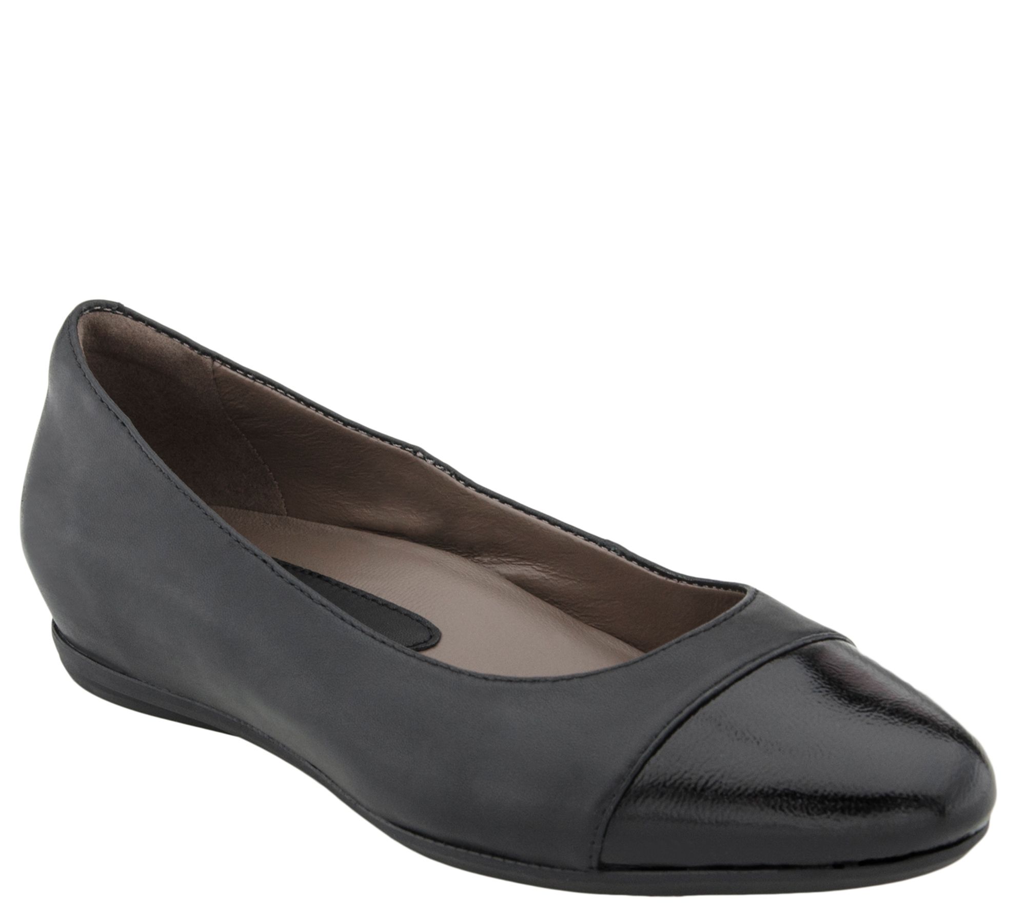 Earthies Leather Slip-on Flats - Hanover - Page 1 — QVC.com