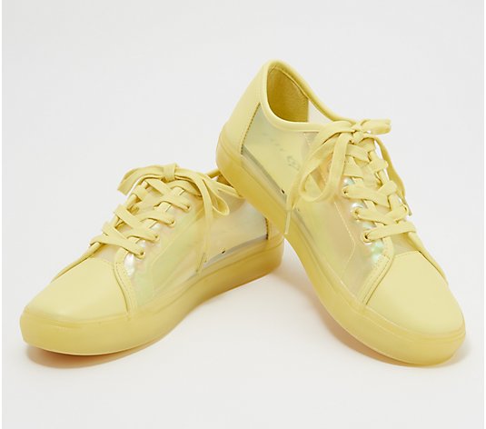 Katy Perry Iridescent Semi-Sheer Sneakers - The Goodie