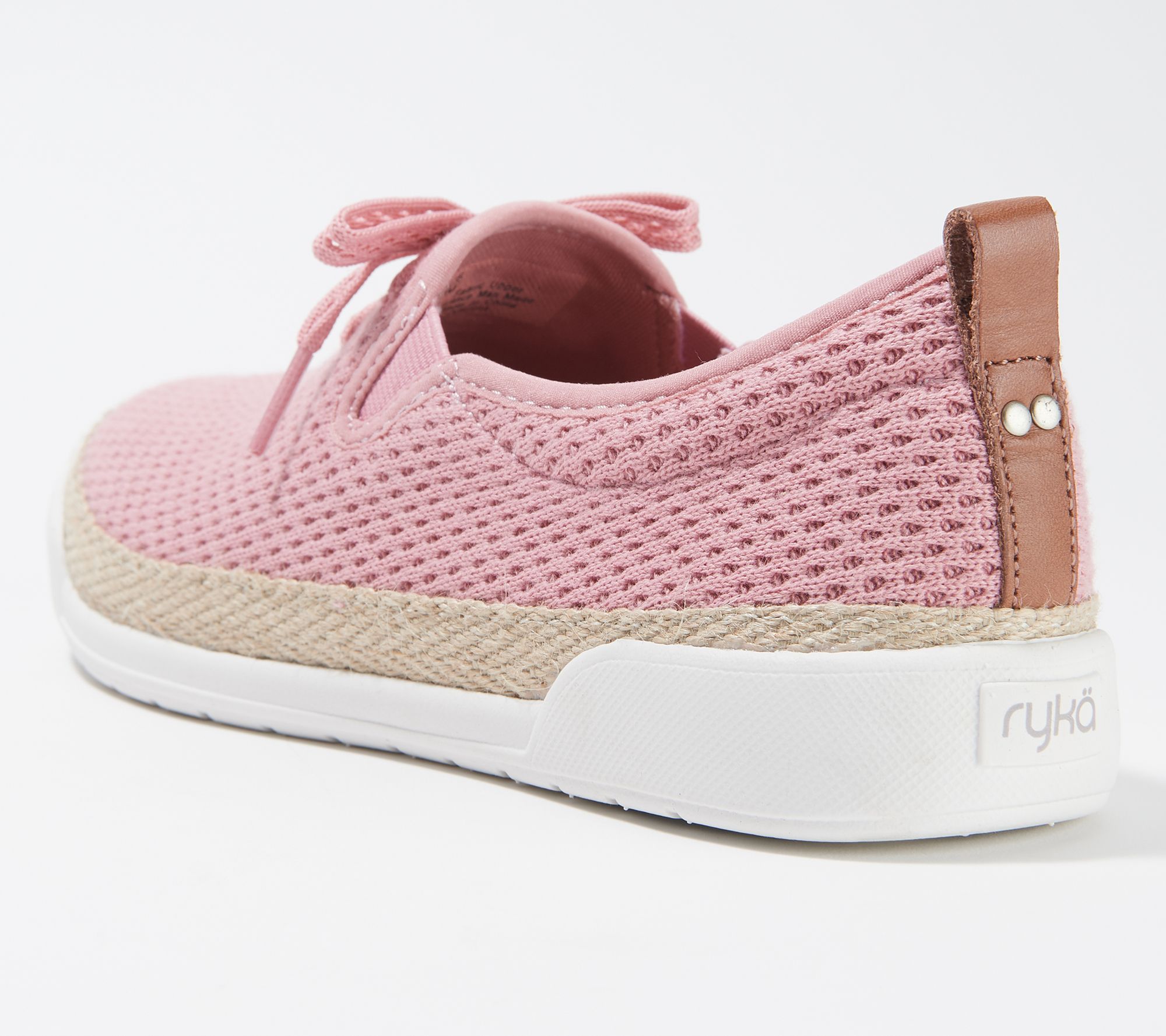 ryka mesh lace up memory foam sneakers