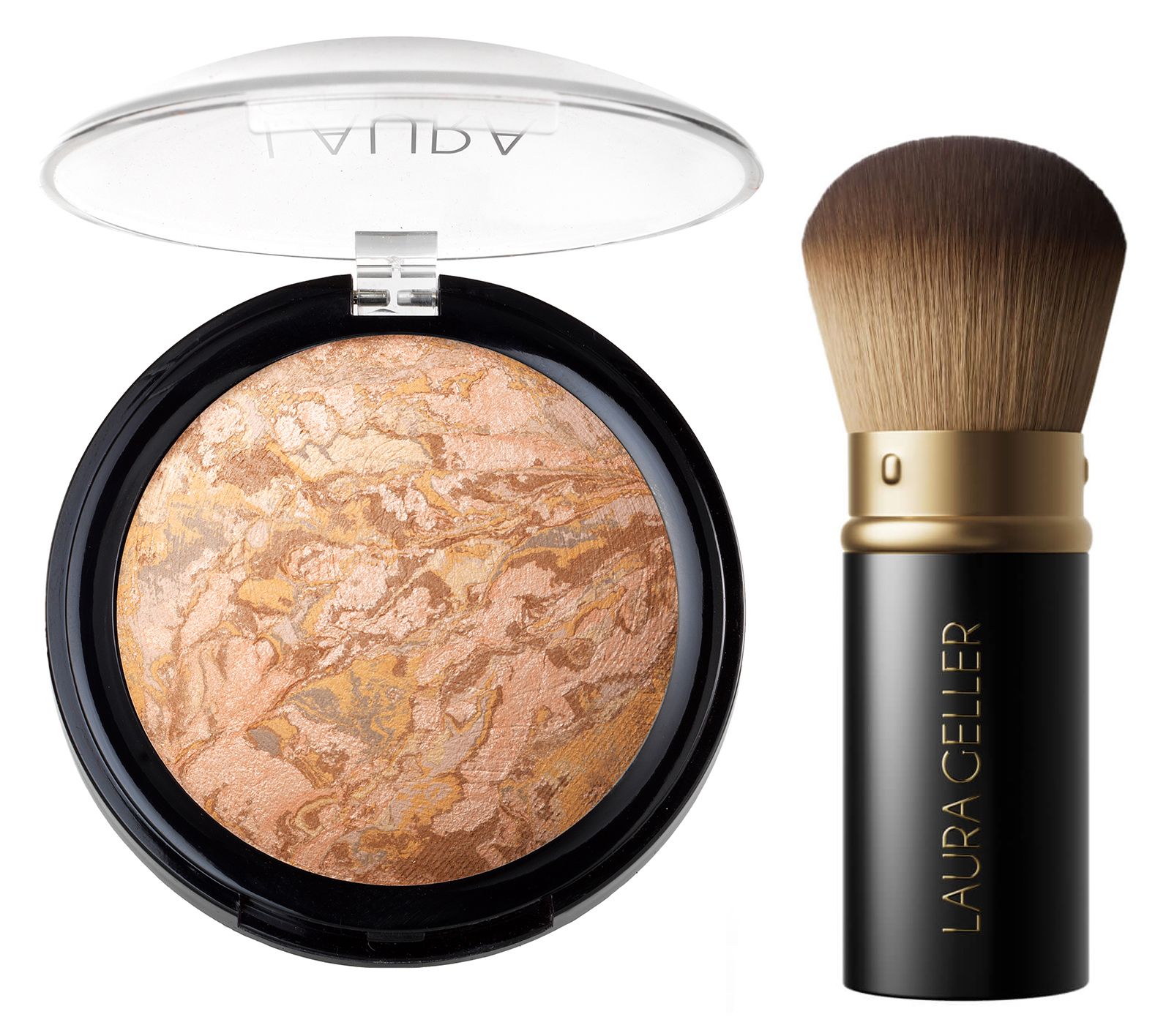 Laura Geller Balance-N-Glow Foundation w/ Kabuki Brush Auto-Delivery