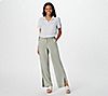 "As Is" Side Stitch Tencera Wide-Leg Pants with Side Slits, 2 of 3