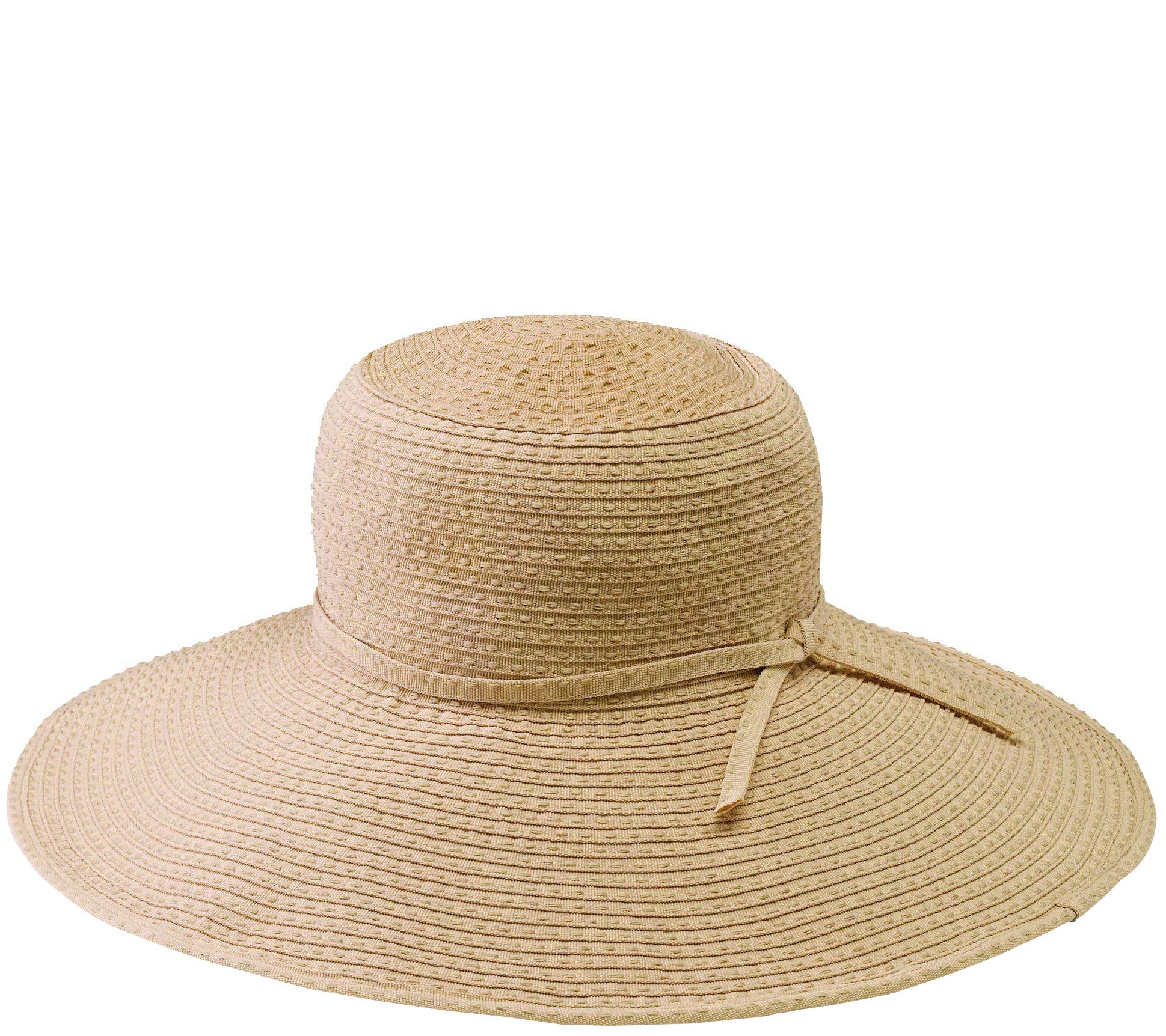 sun hat with ribbon