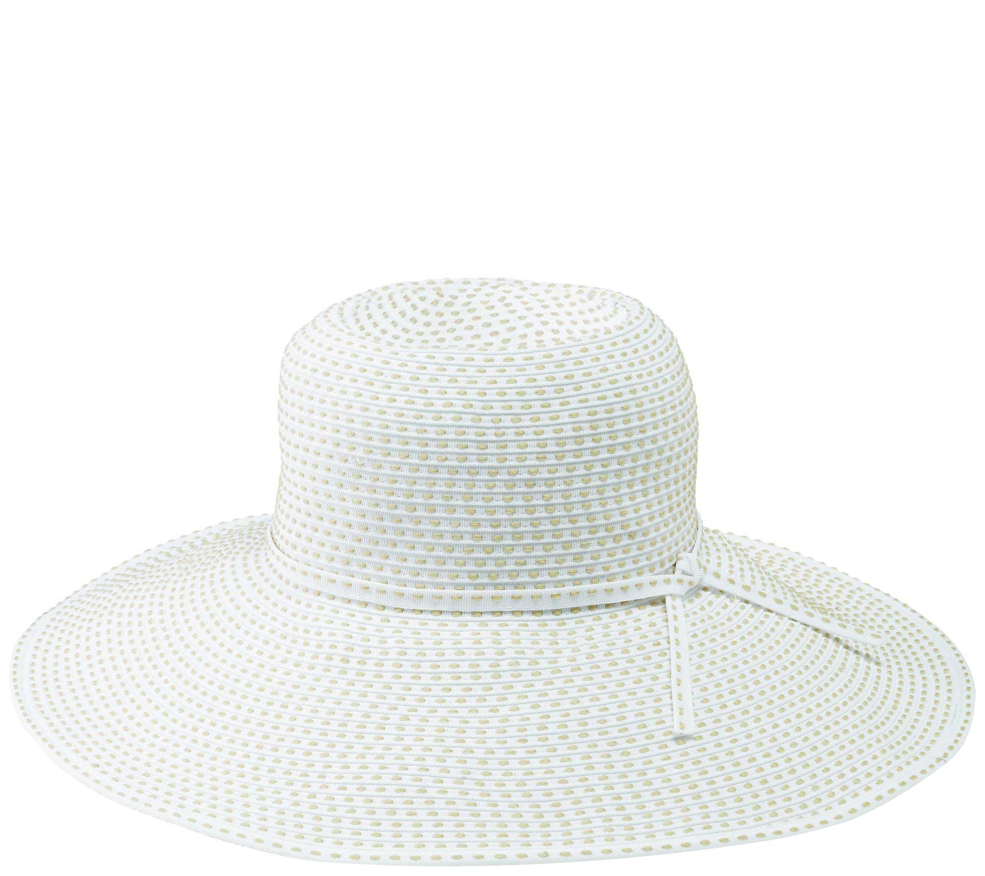 San Diego Hat Co. Ribbon Braid Sun Hat with Tie