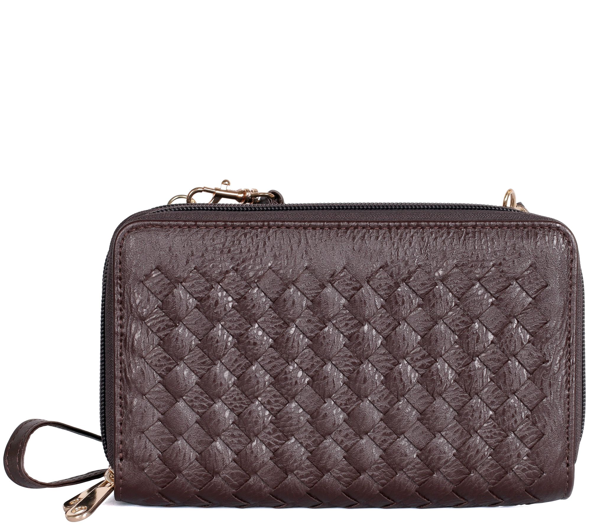 Karla Hanson Ellen Woven Crossbody Phone Wallet