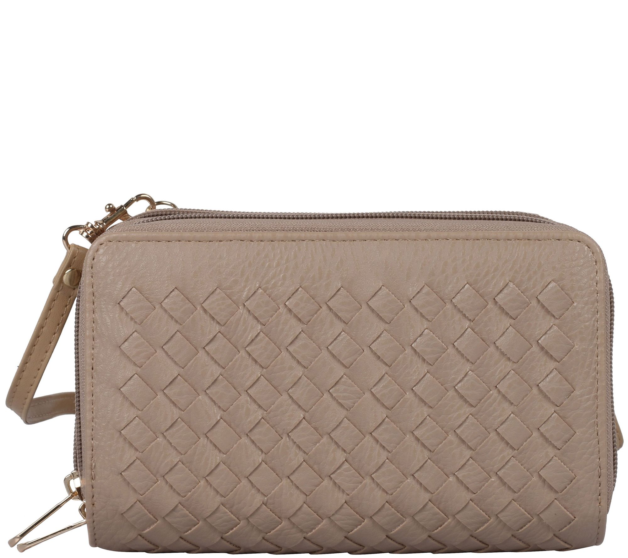 Karla Hanson Ellen Woven Crossbody Phone Wallet