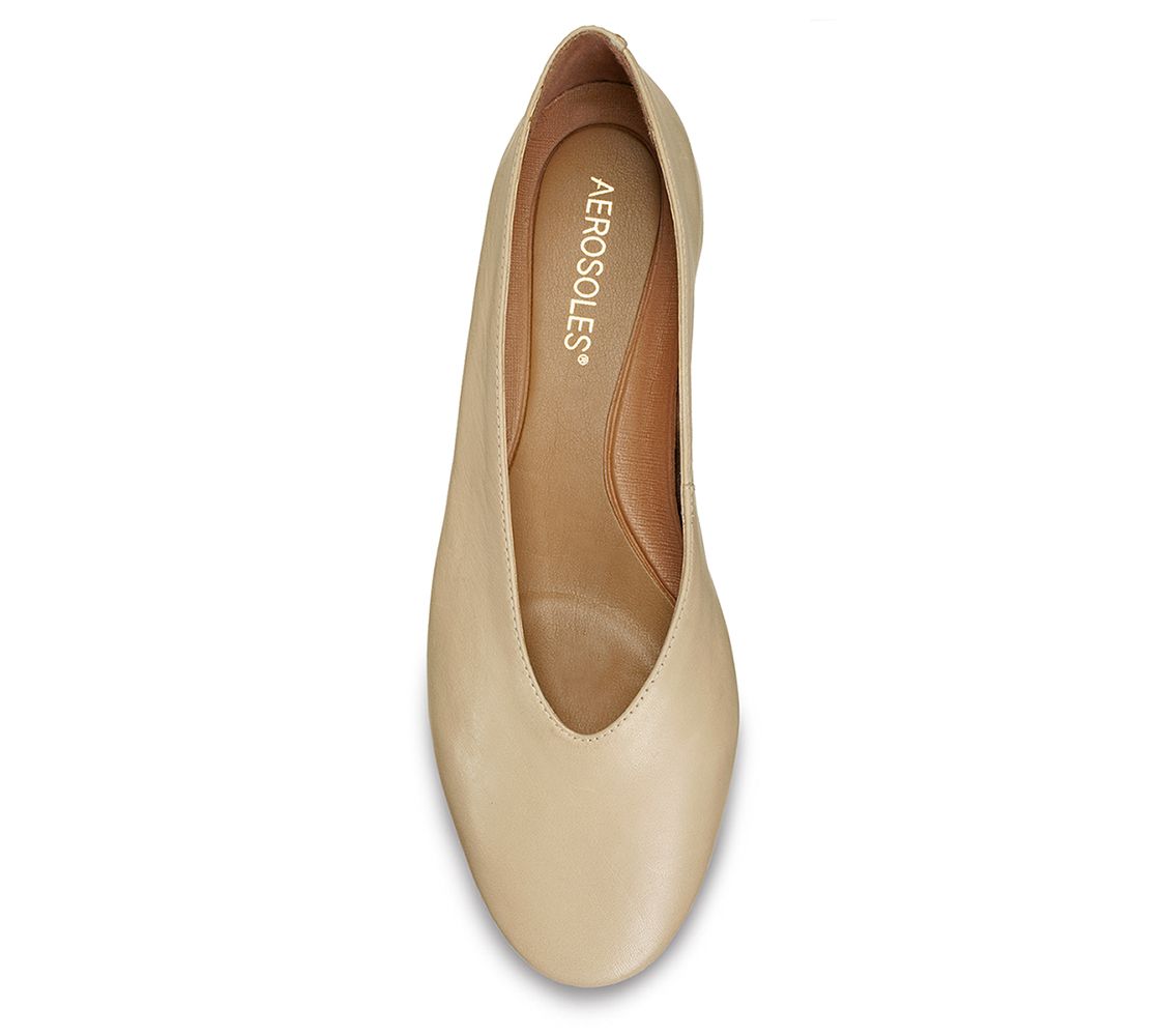 aerosoles front runner leather flats