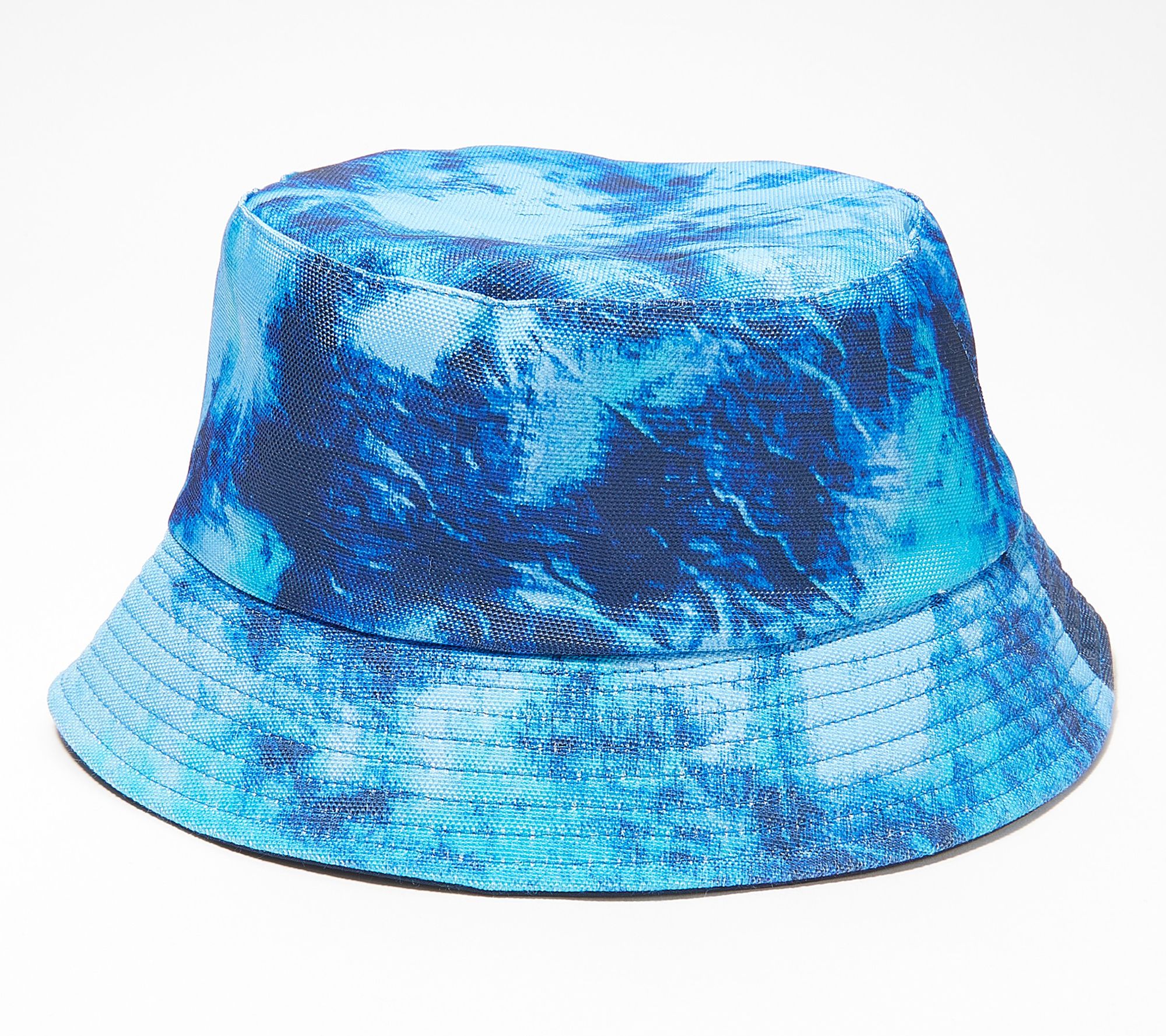 J Jason Wu Solid or Tie-Dye Reversible Bucket Hat - QVC.com