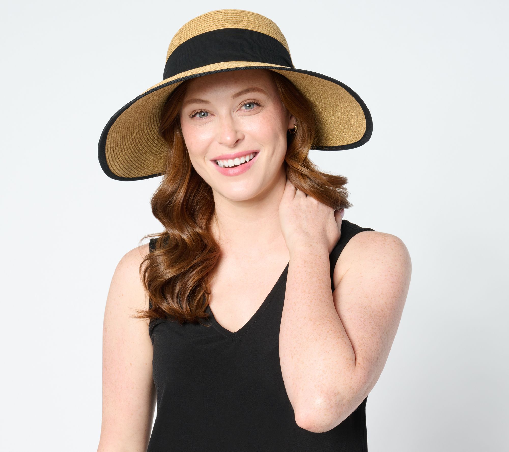 San Diego Hat Co. Ultrabraid Face Saver w/ Scarf