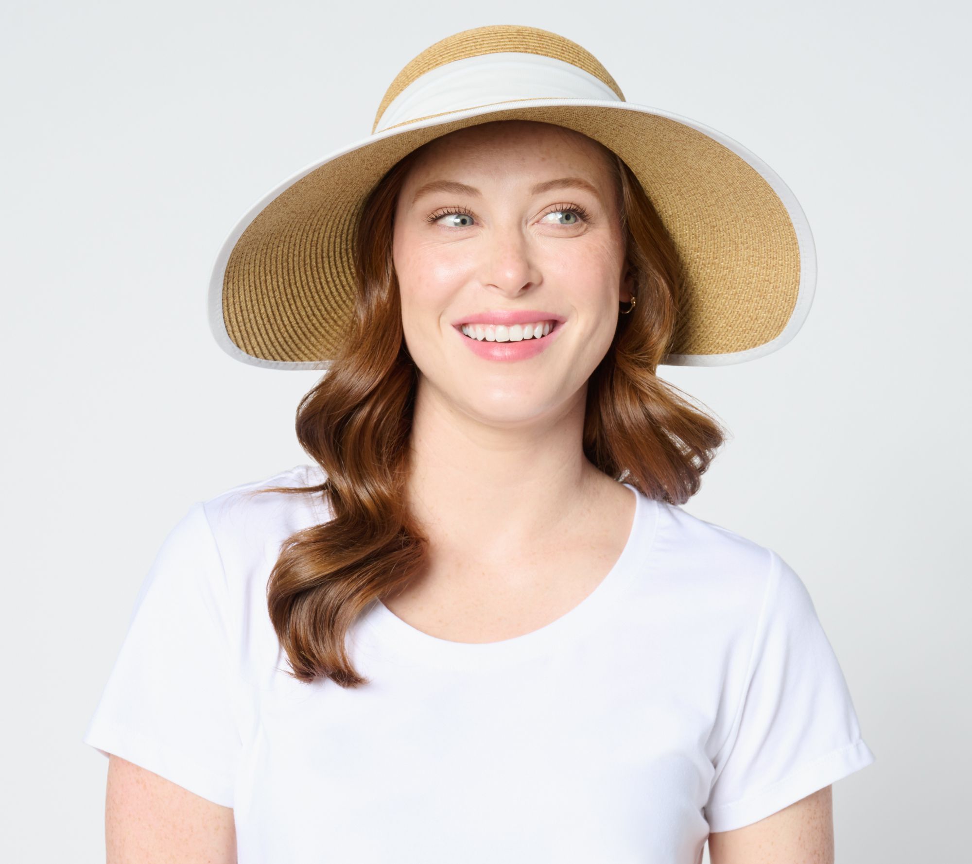 San Diego Hat Co. Ultrabraid Face Saver w/ Scarf