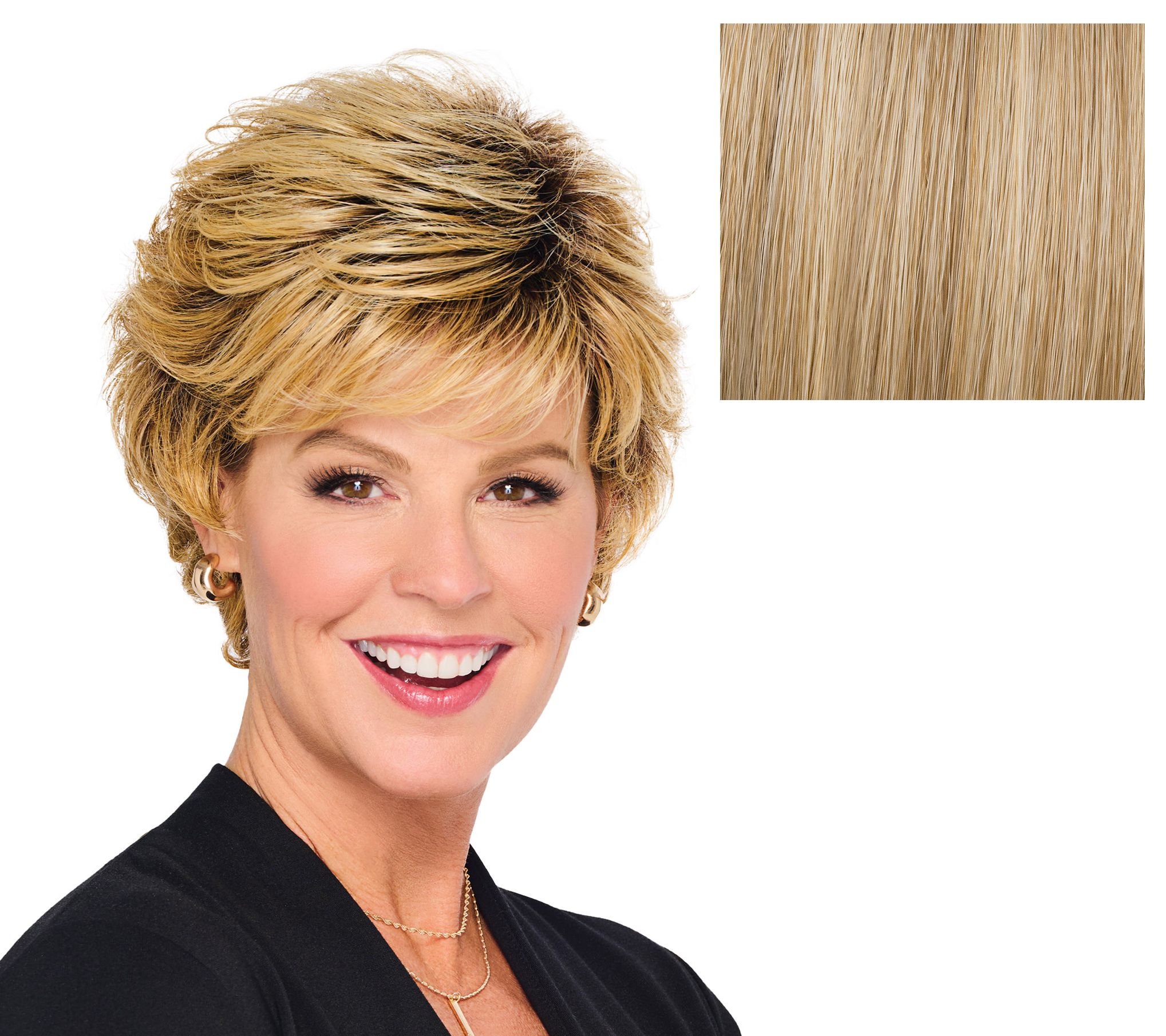 Hairdo Swept Back Short Cut