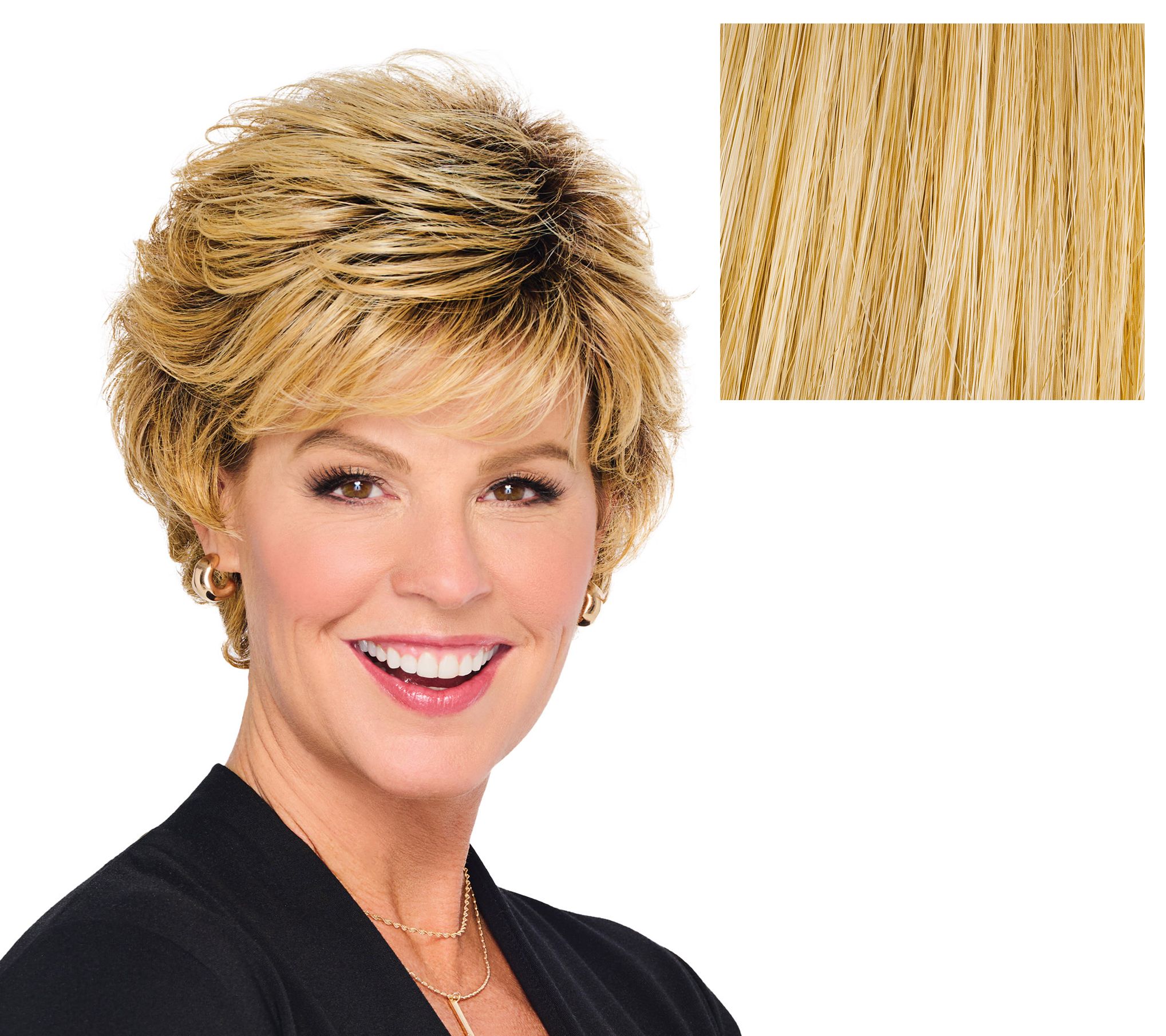 Hairdo Swept Back Short Cut
