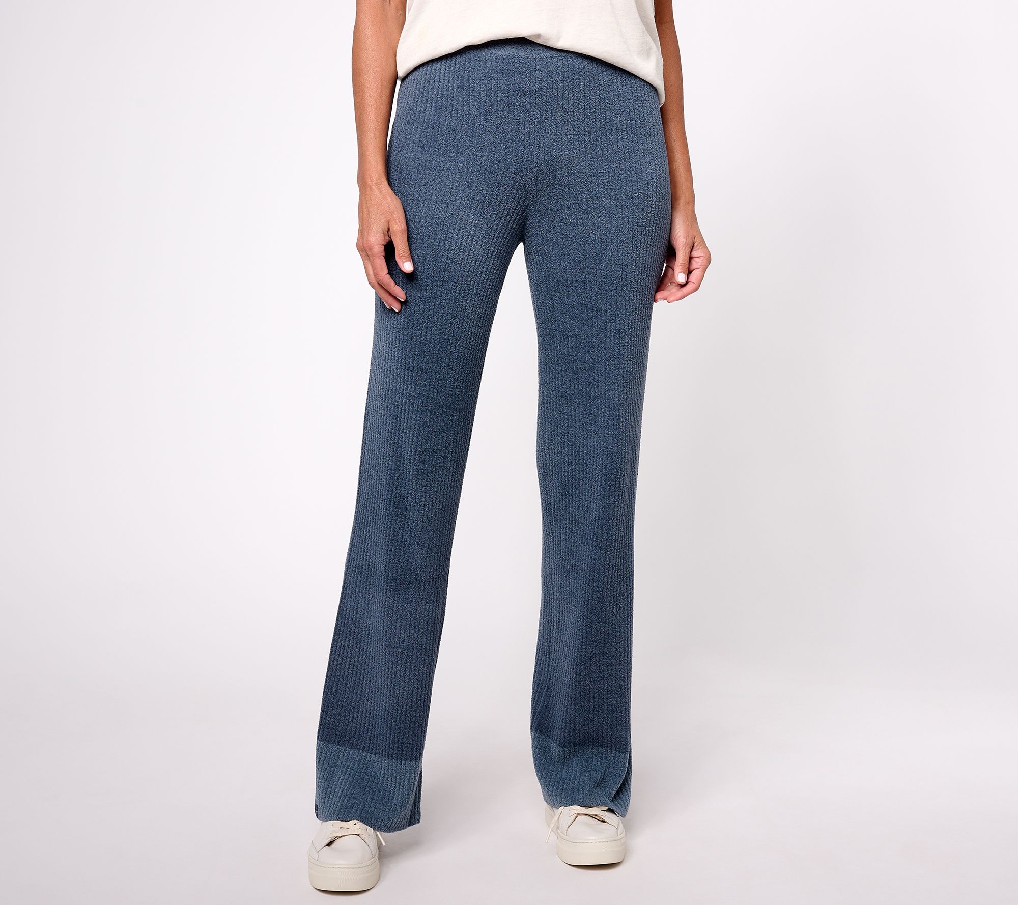 Barefoot Dreams Tall CozyChic Ultra Lite Heather Stripe Rib Pant